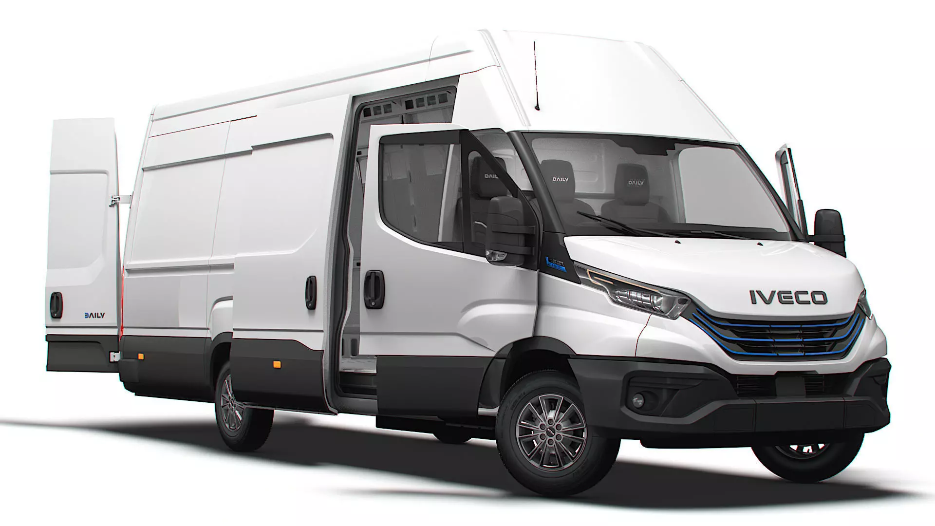 Iveco eDaily Van L5H3 HQ Interior 2024 3D model