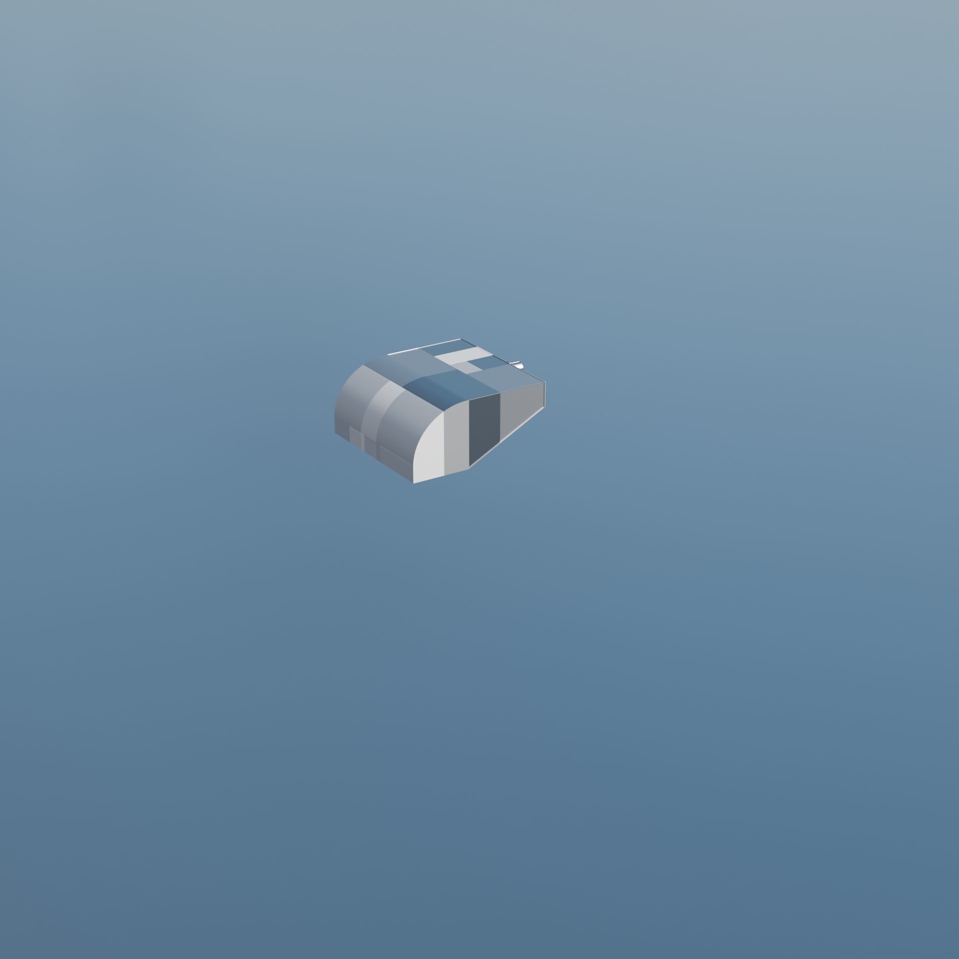 Drone Pack Low-poly 3D model_26