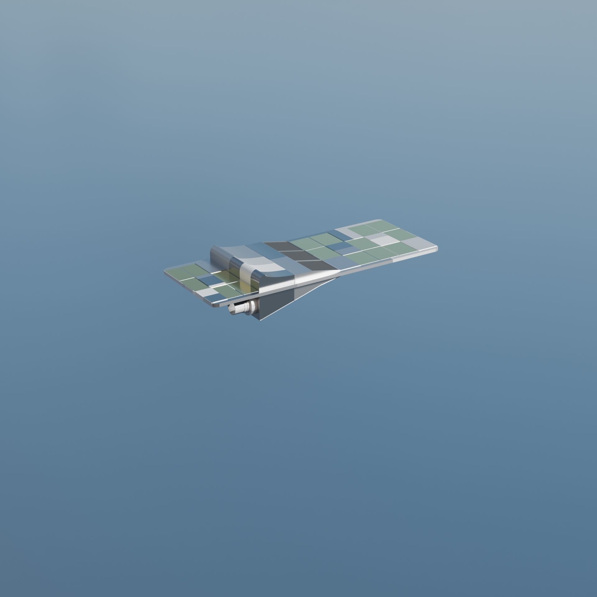 Drone Pack Low-poly 3D model_19