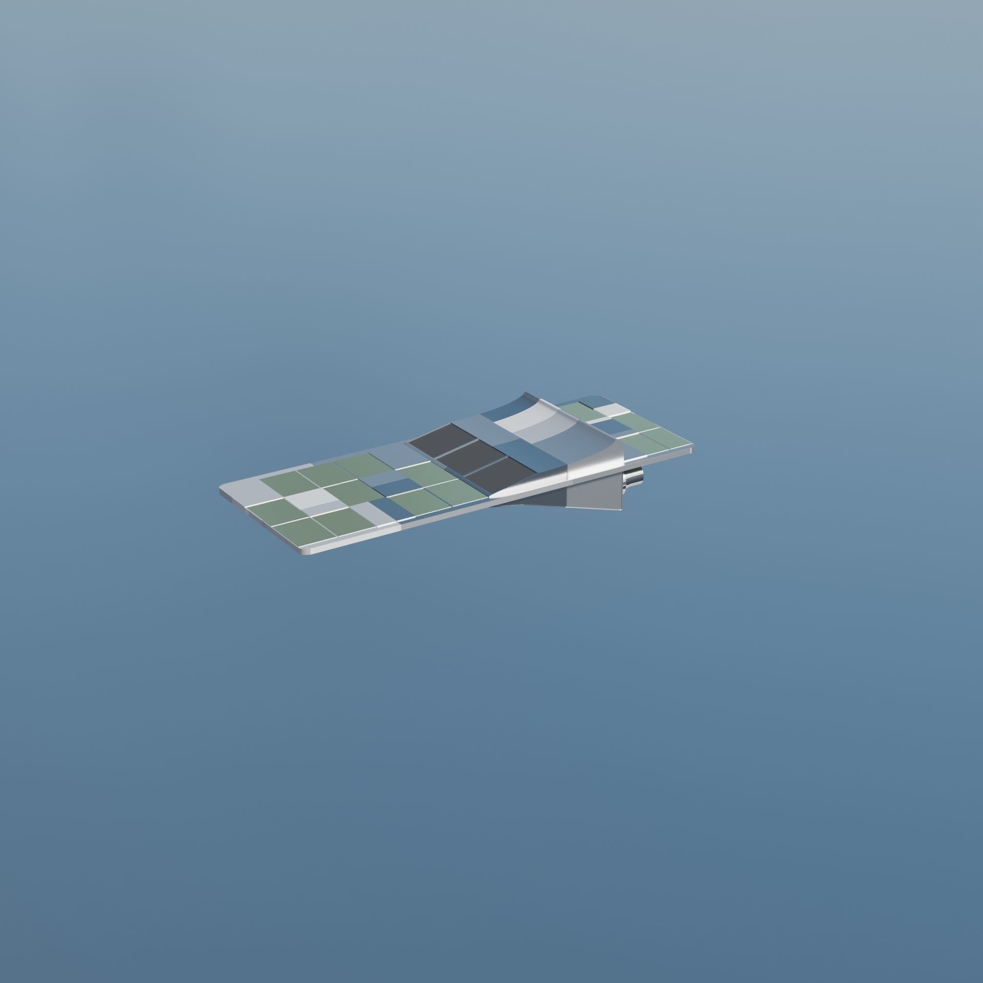 Drone Pack Low-poly 3D model_21