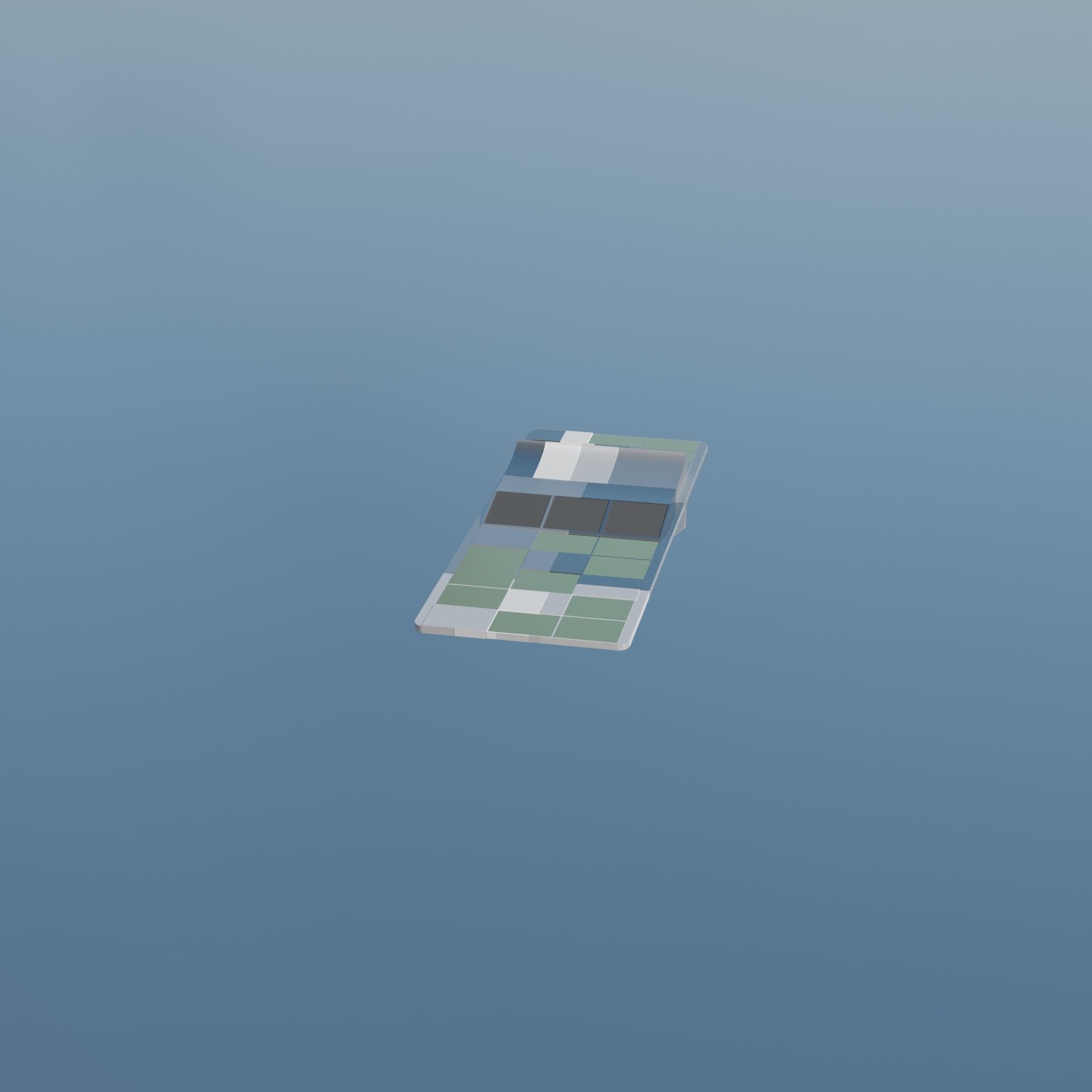 Drone Pack Low-poly 3D model_22