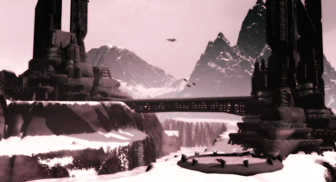 Ice World City 3D model_6