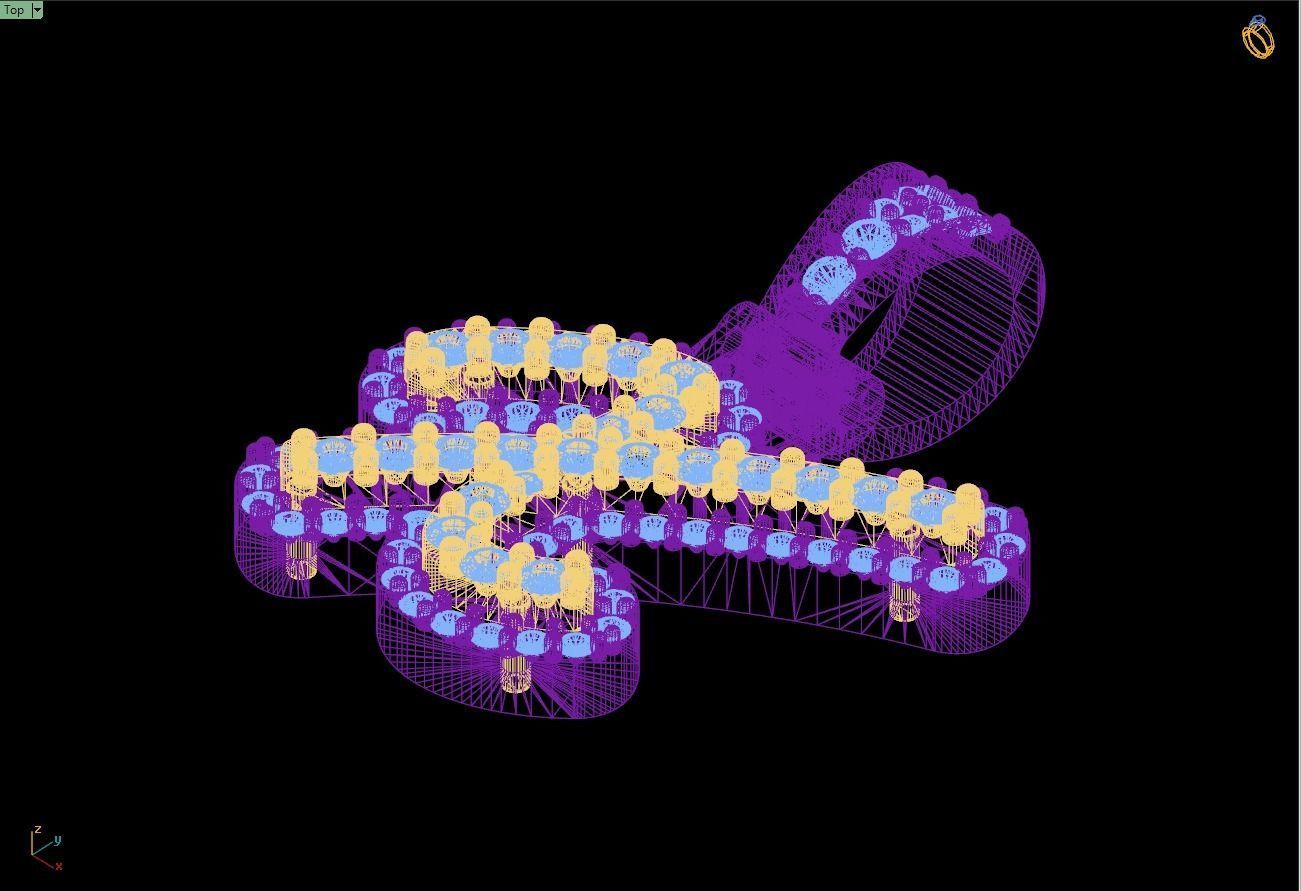 Custom Initial X Letter Diamond Pendant A to Z Alphabet Necklace 3D print model_13