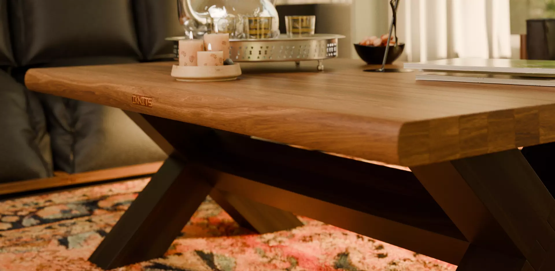 CAO Coffee Table By IKNITS Low-poly 3D model_5