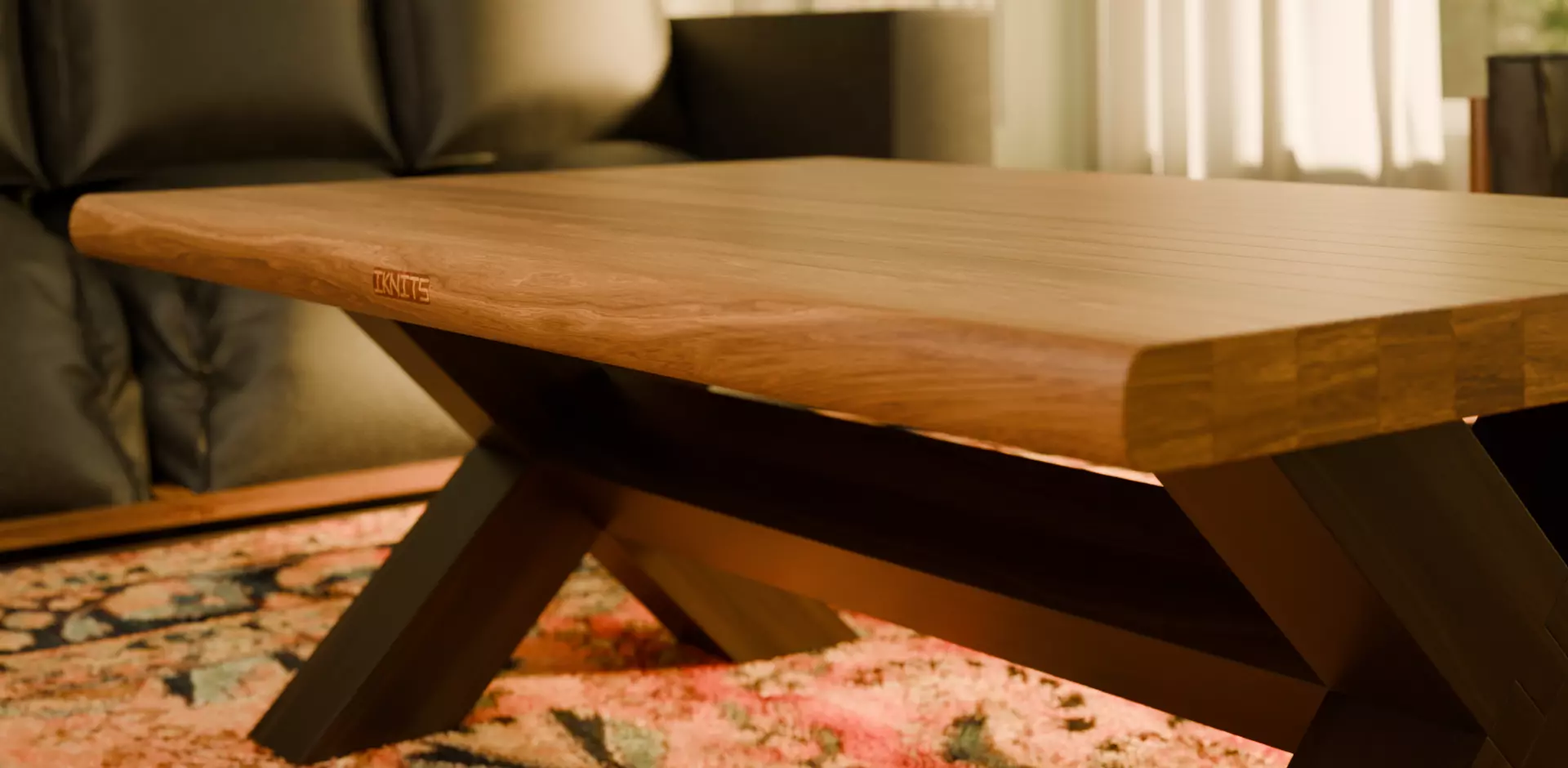 CAO Coffee Table By IKNITS Low-poly 3D model_6