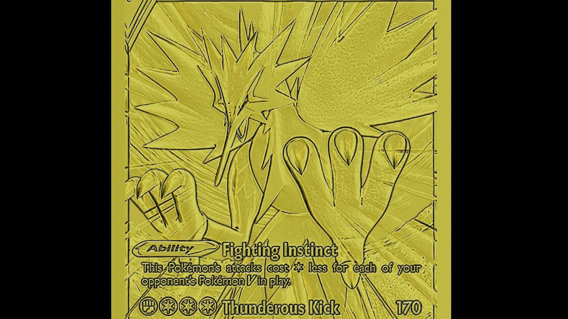 GALARIAN ZAPDOS - POKEMON 3D print model_2