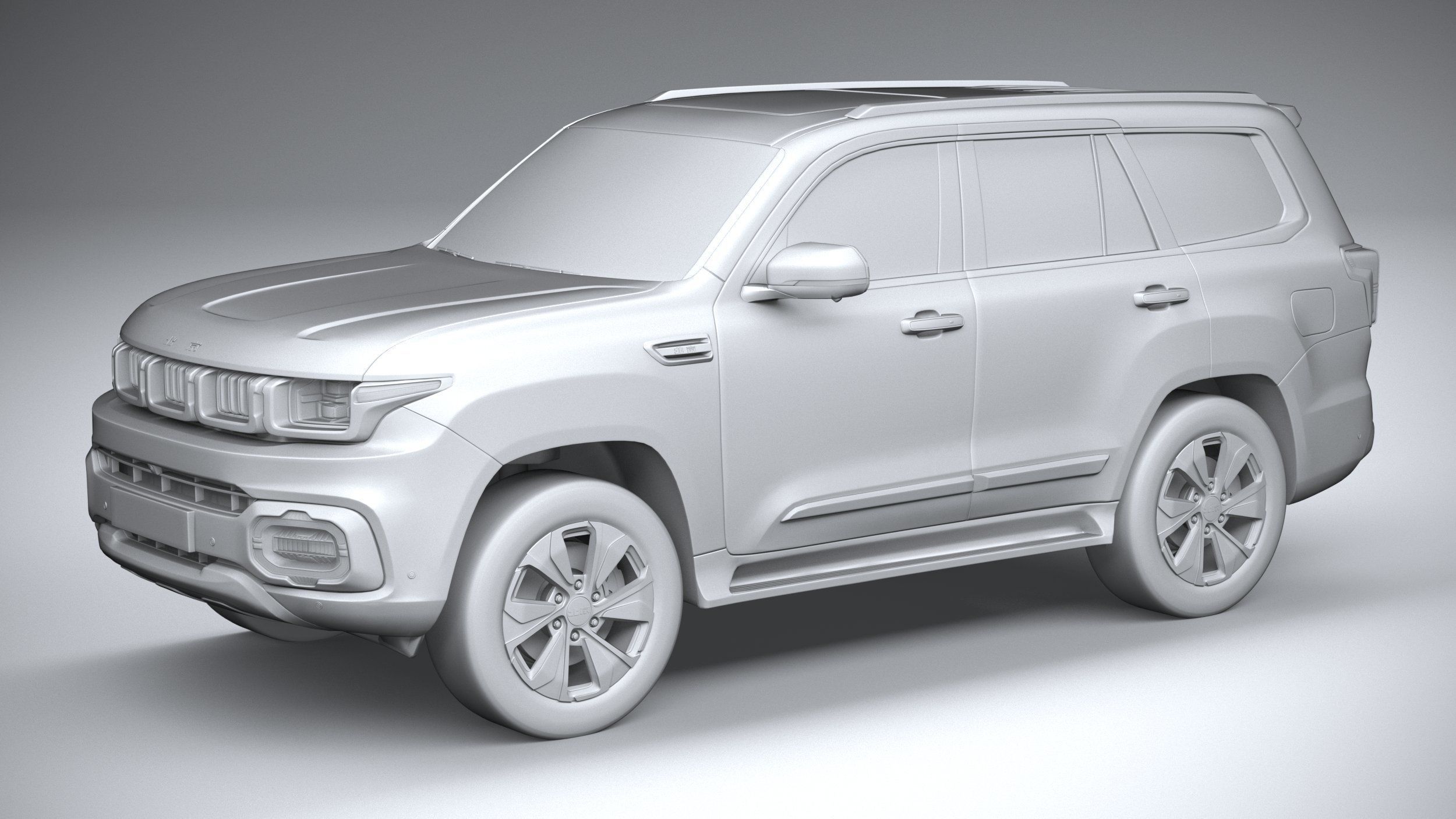 BAIC Beijing BJ60 2024 3D model_19