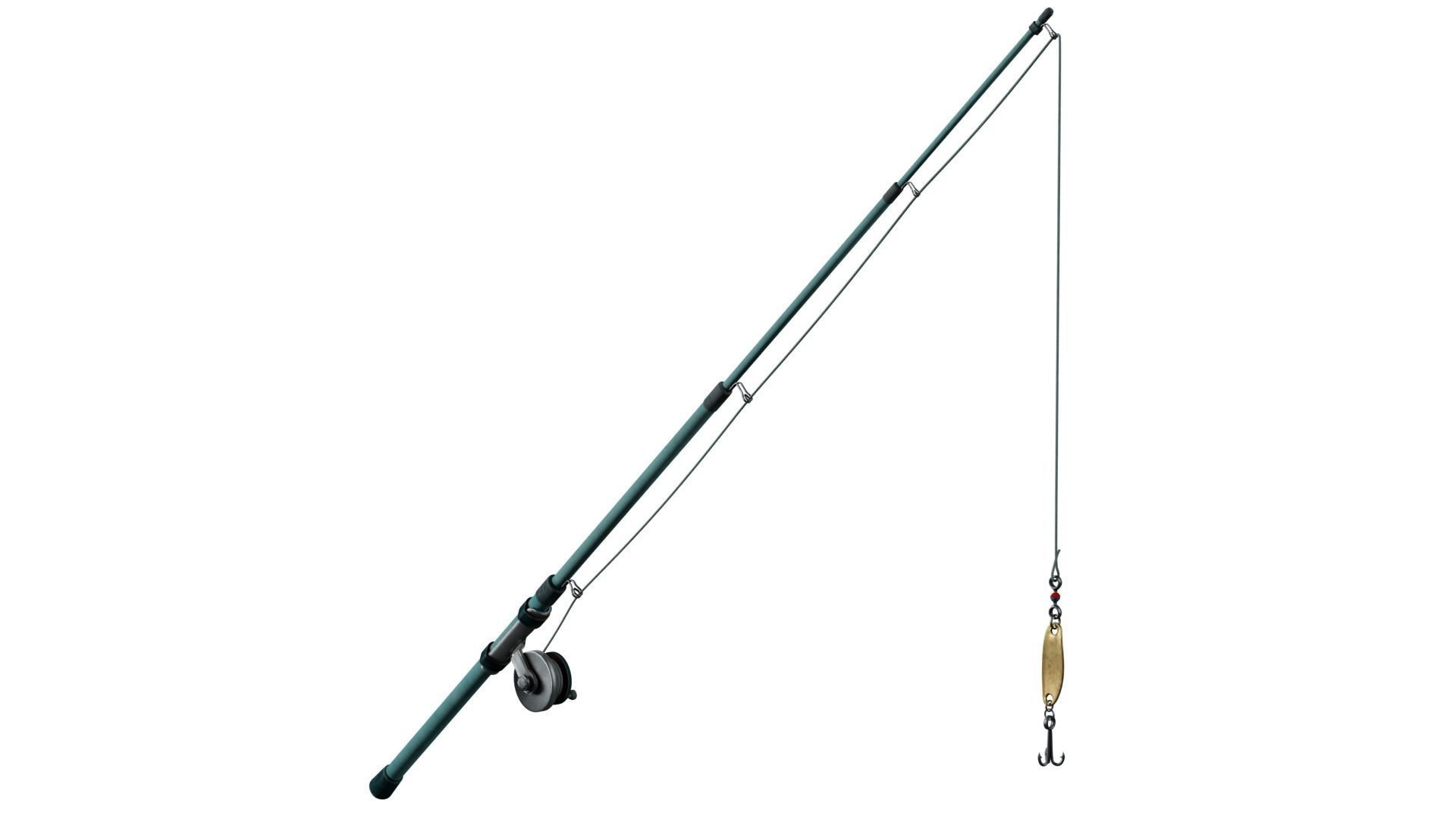 Fishing Rod 3D model_6