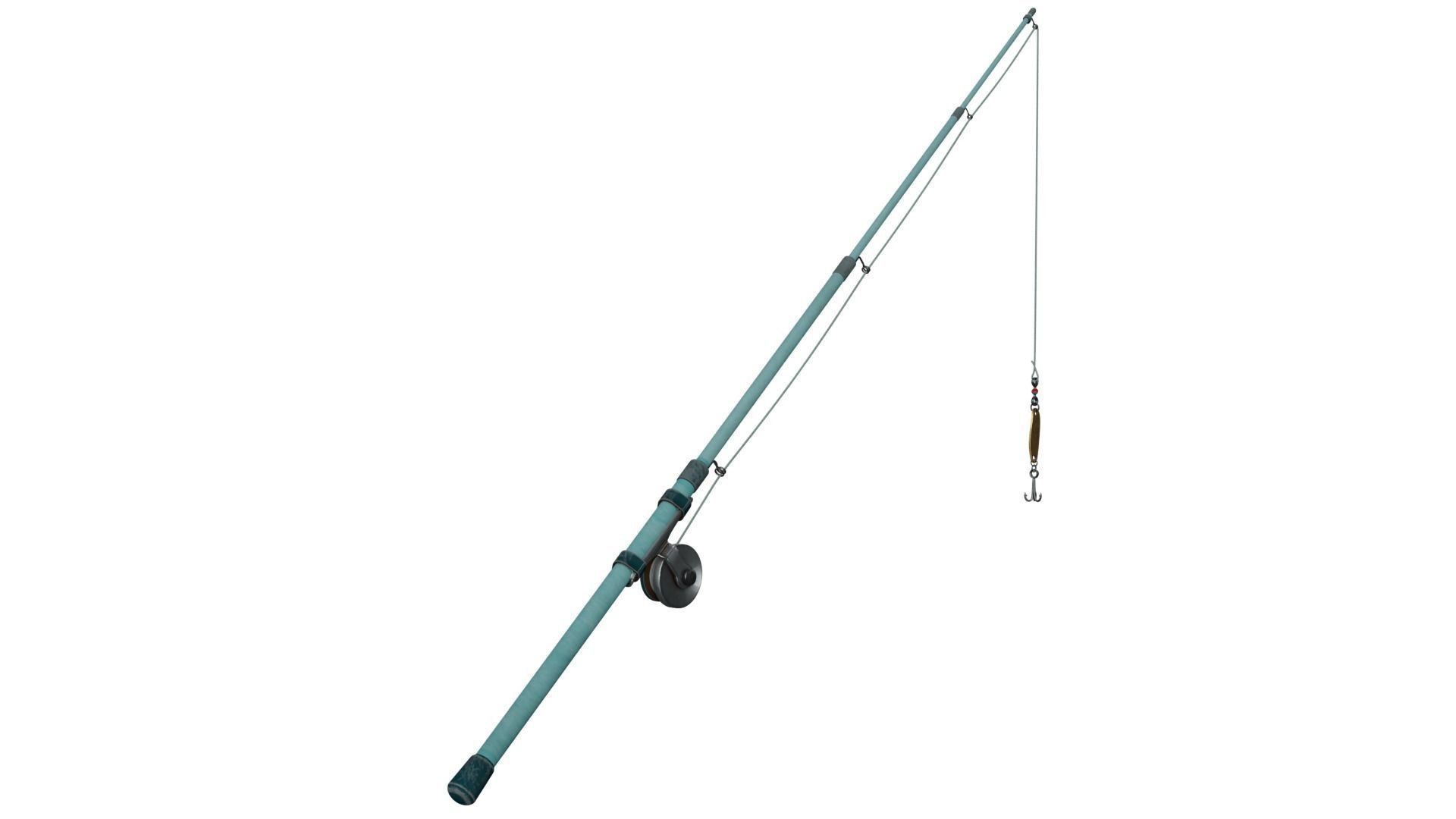 Fishing Rod 3D model_4
