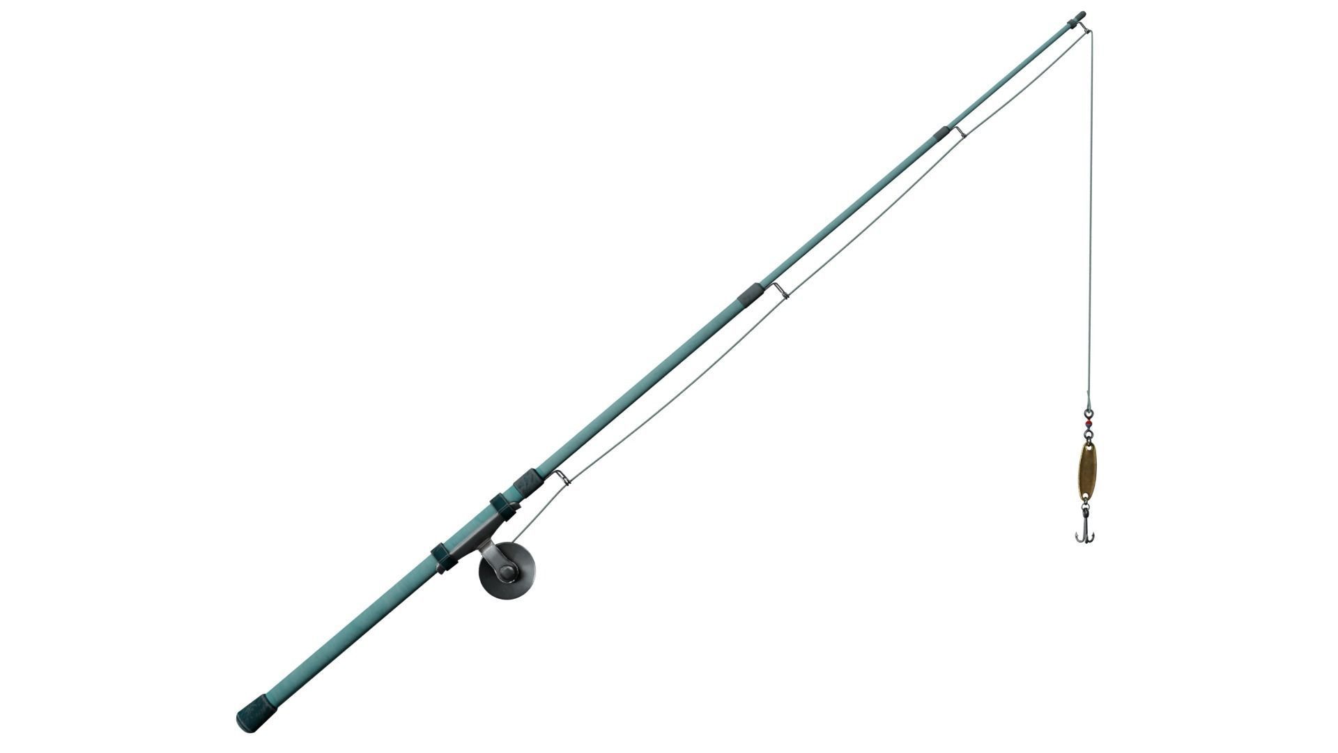 Fishing Rod 3D model_5