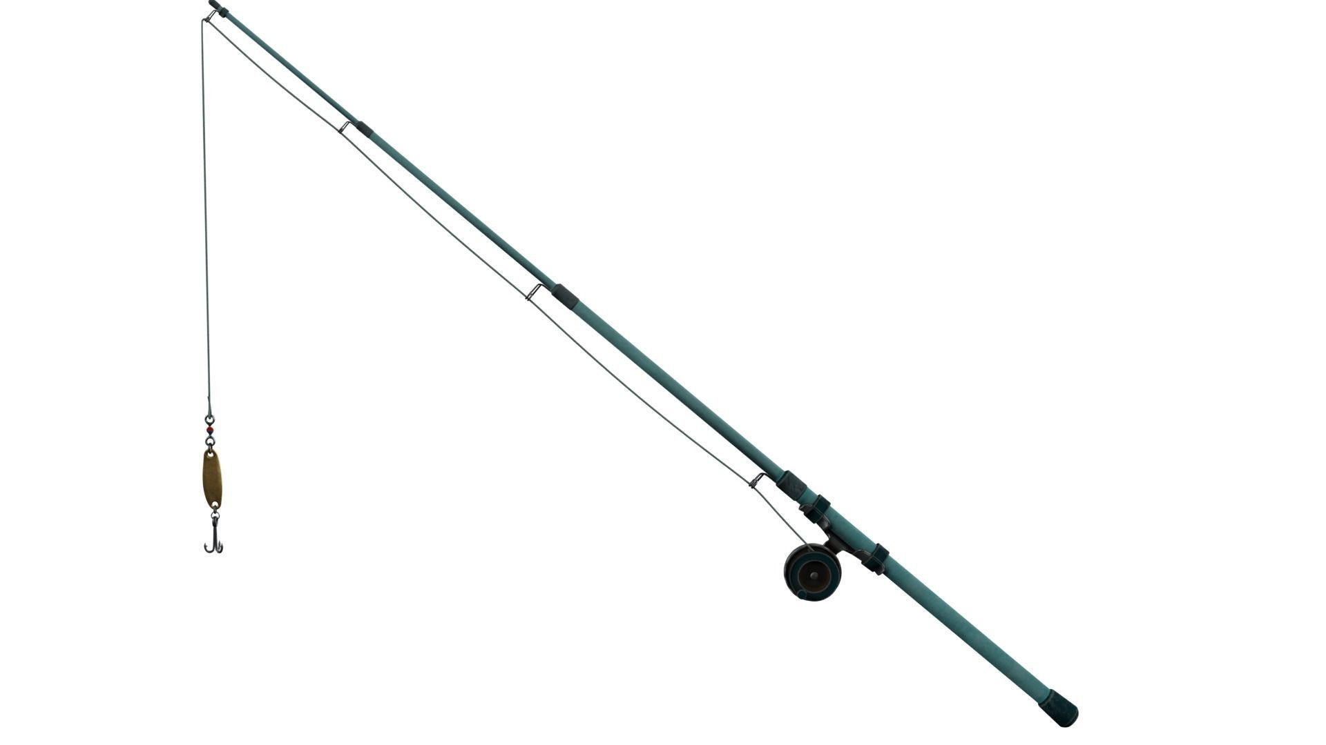 Fishing Rod 3D model_1