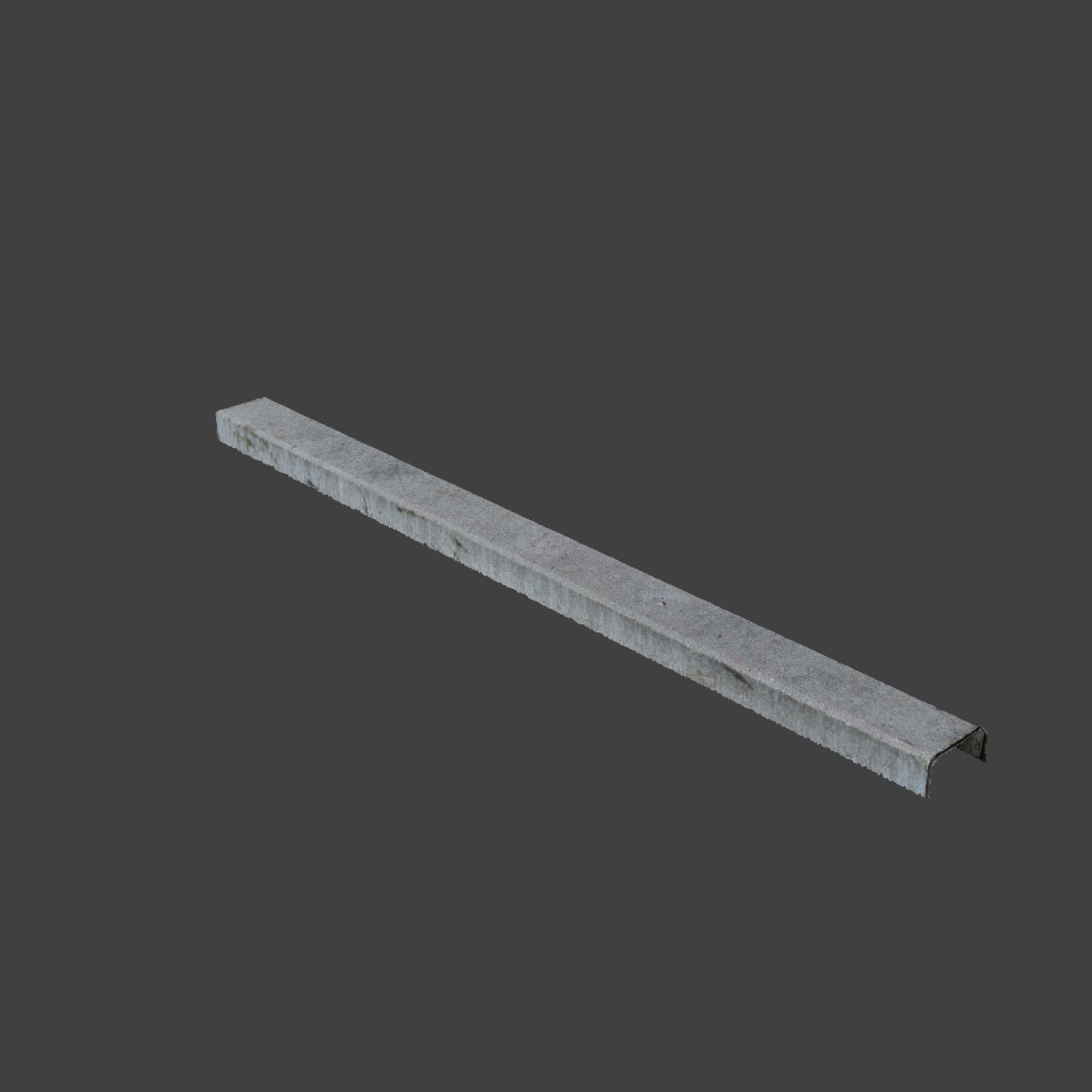 Photoscanned Curbs Pack 3D model_15