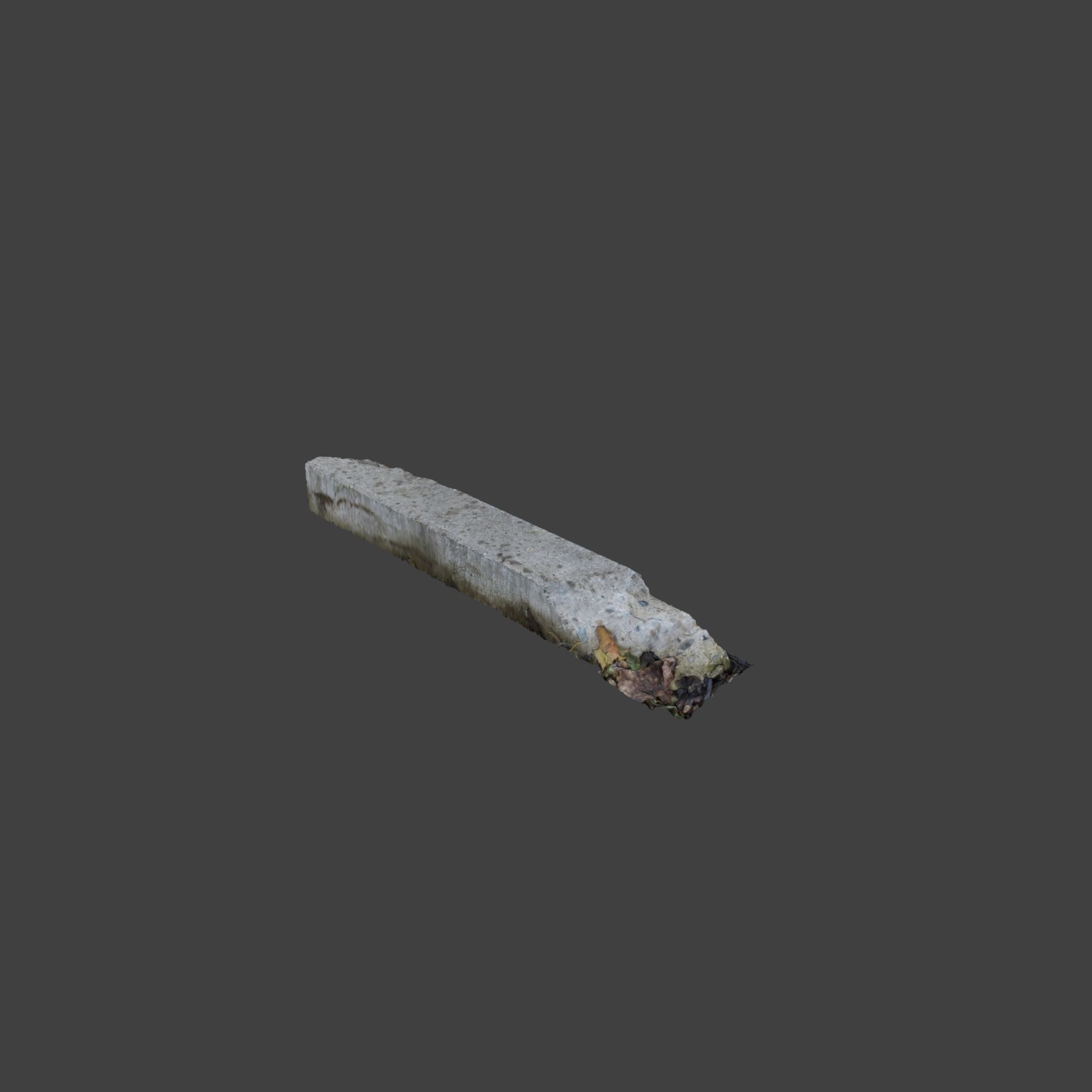 Photoscanned Curbs Pack 3D model_17