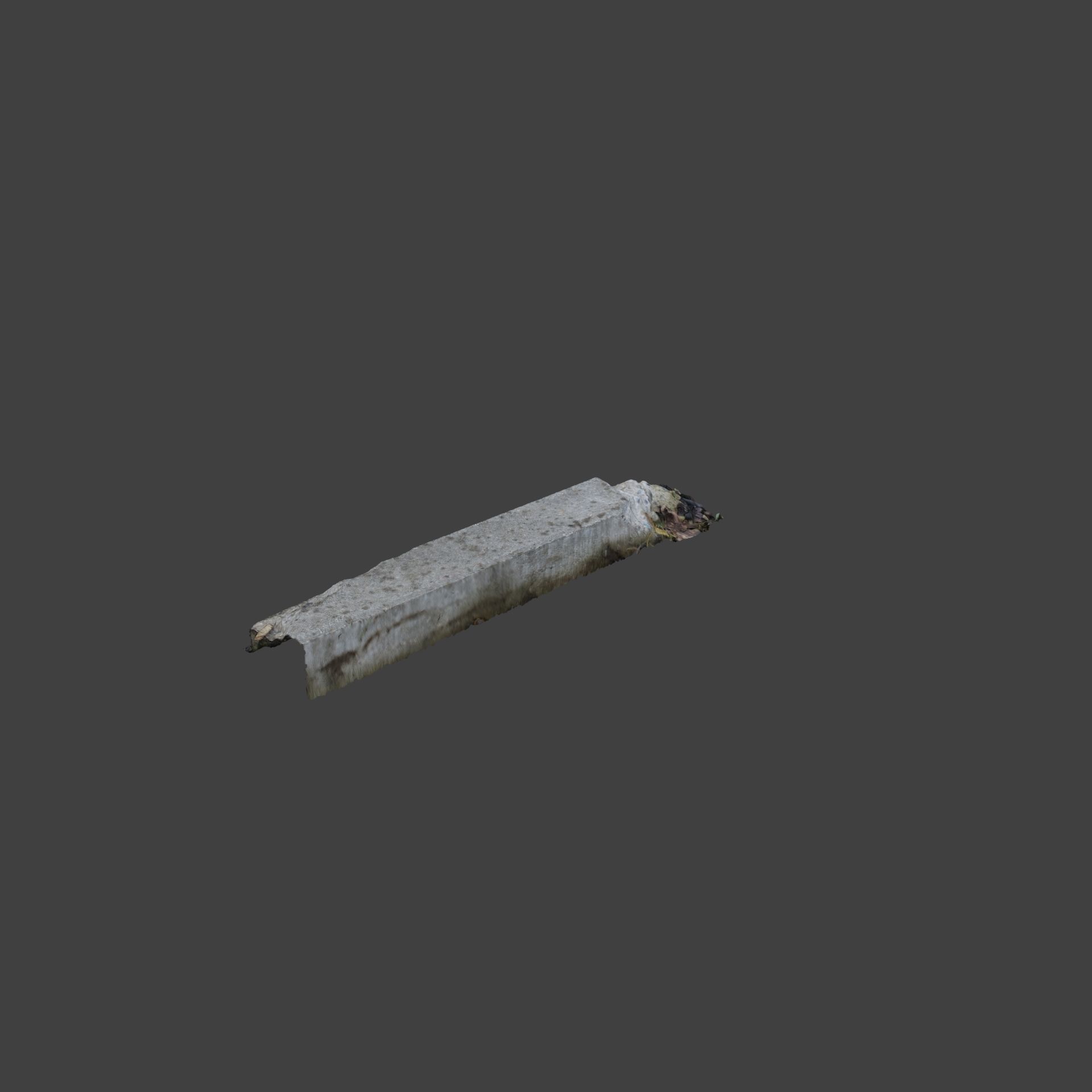 Photoscanned Curbs Pack 3D model_20