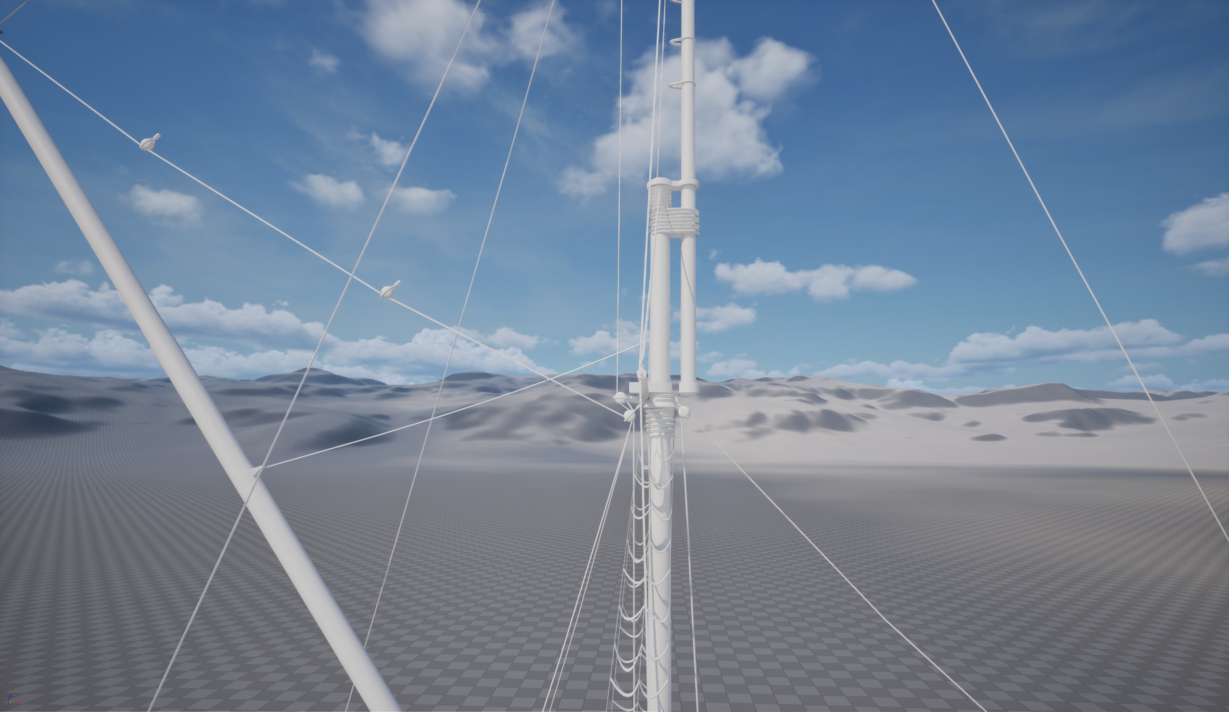 Victorian Thames Barge  3D model_7