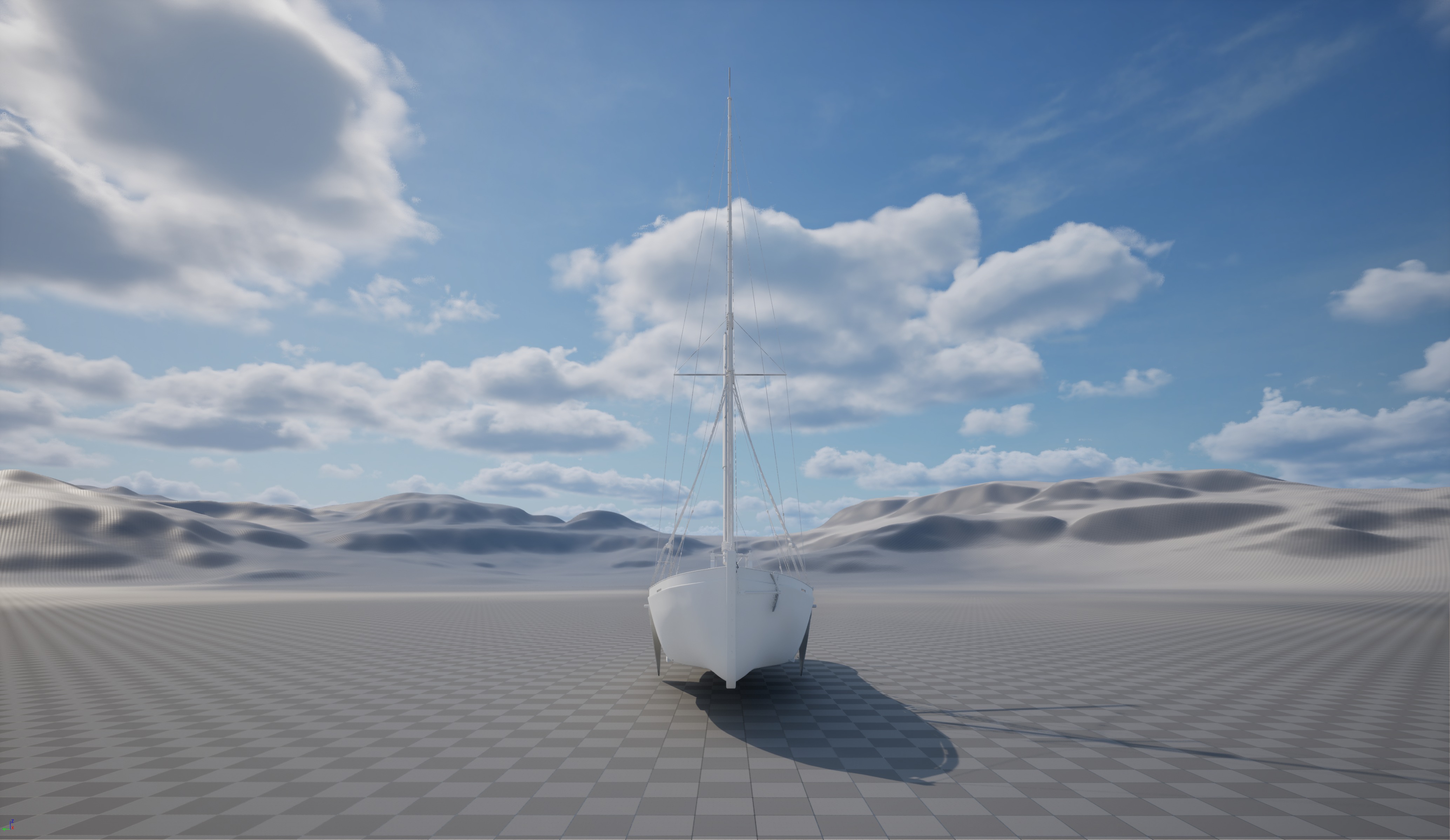 Victorian Thames Barge  3D model_6