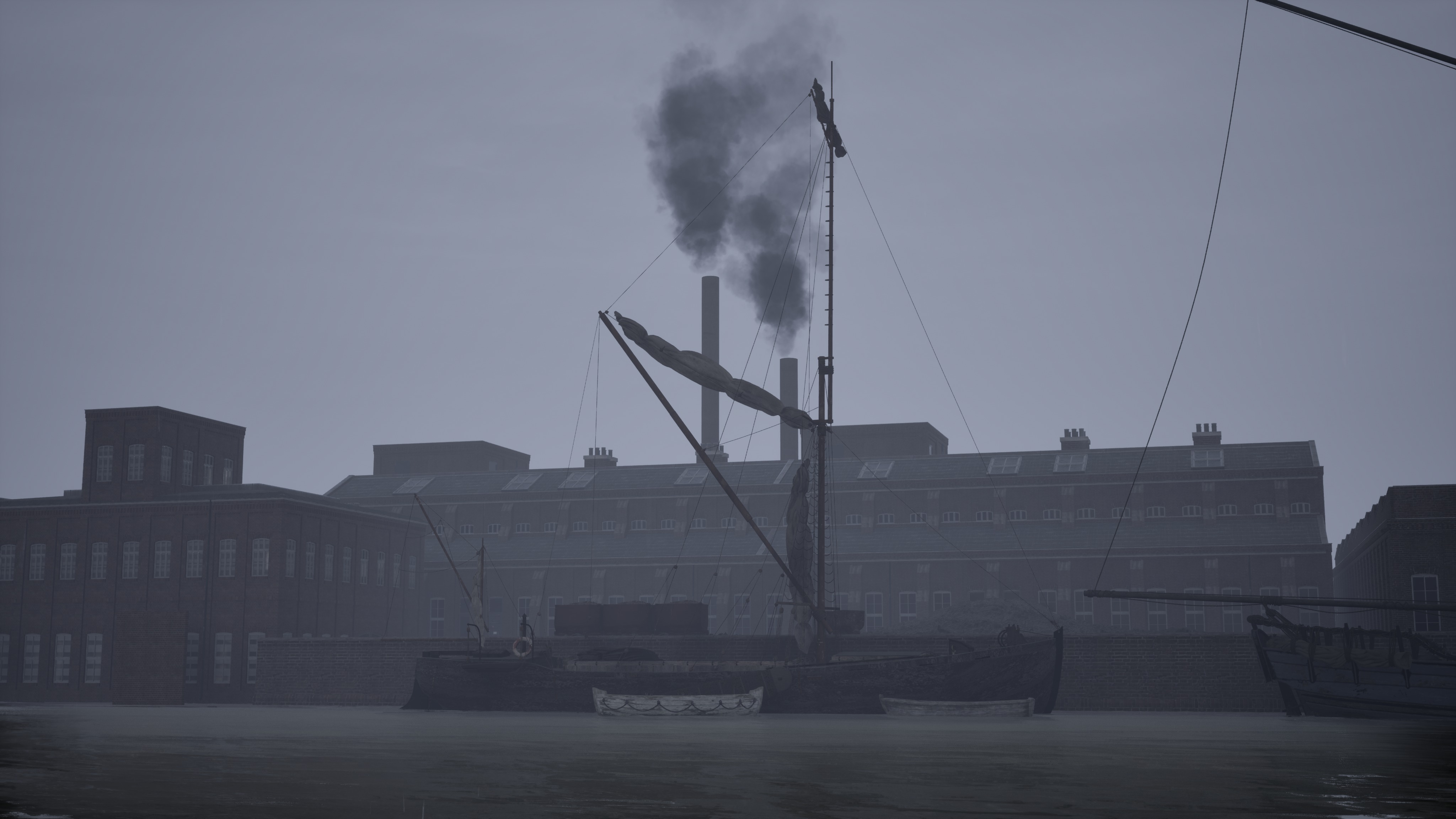 Victorian Thames Barge  3D model_17