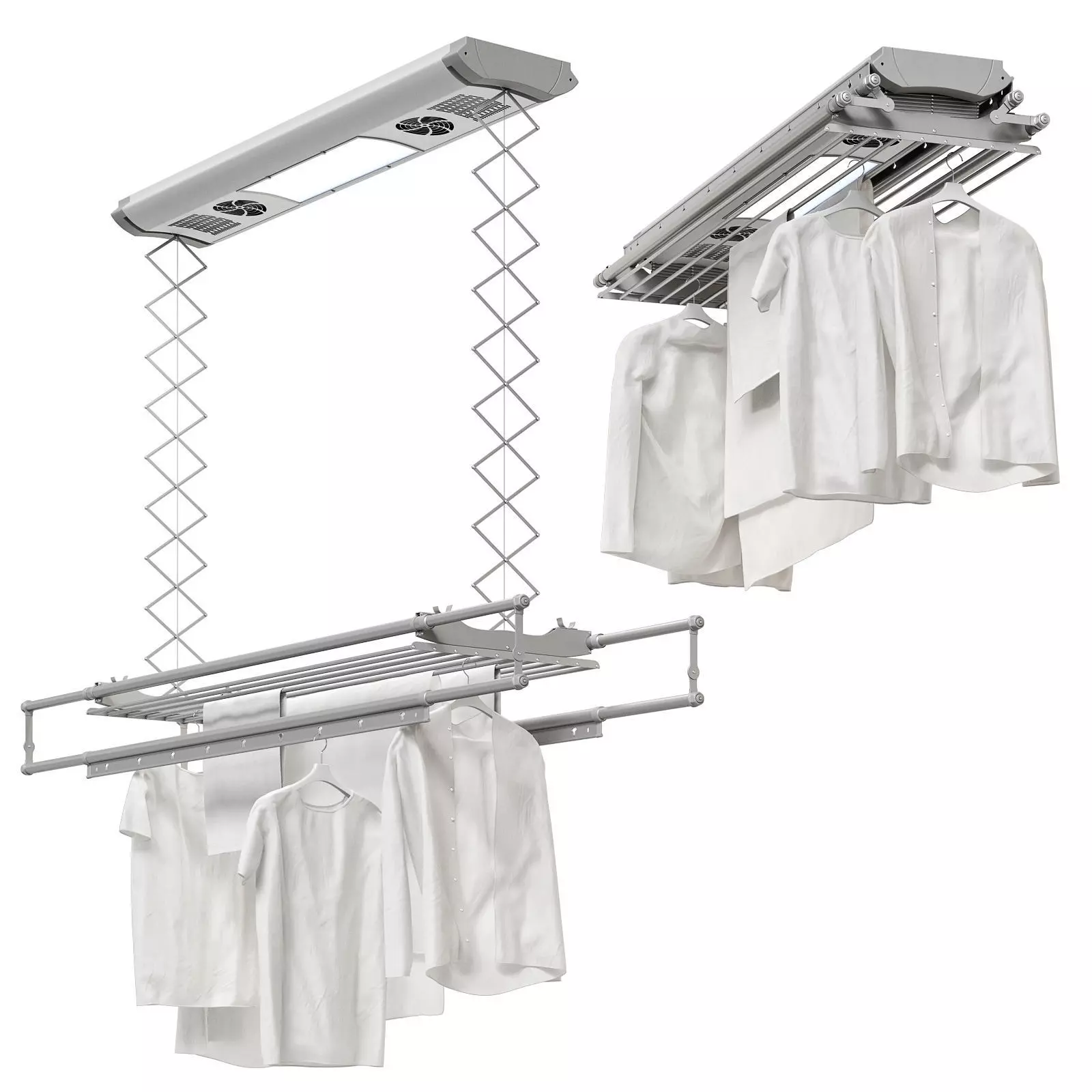 Foxydry Air ceiling drying rack 3D model