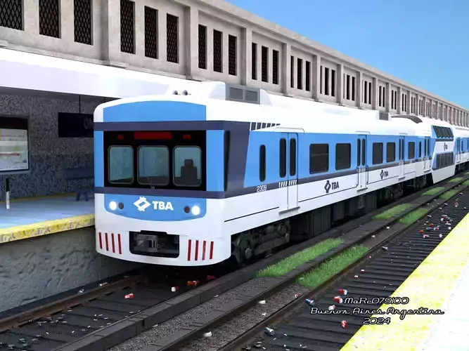 Puma v2 Double Deck Train EMU