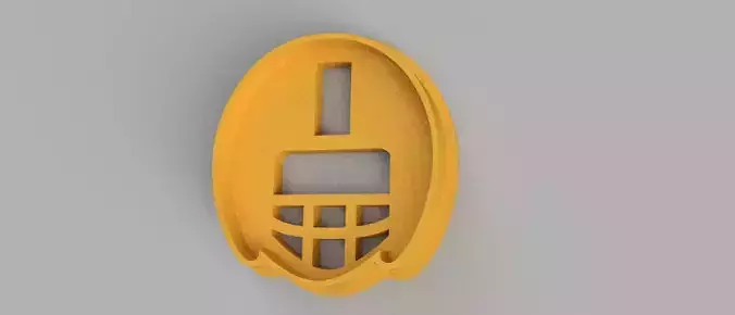 SET 5 COOKIE CUTTER 3D print model helmet angel among-us