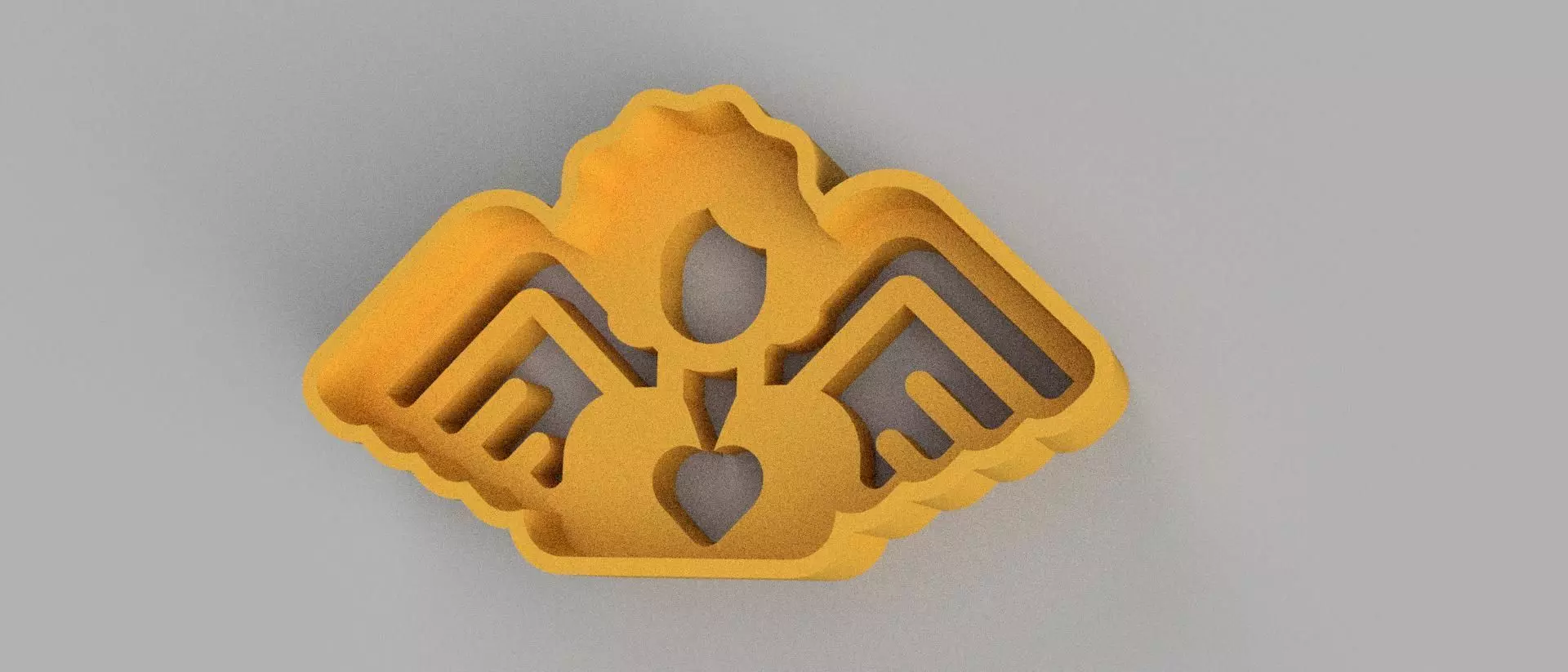 SET 5 COOKIE CUTTER 3D print model angel anonymous attention 3D print model