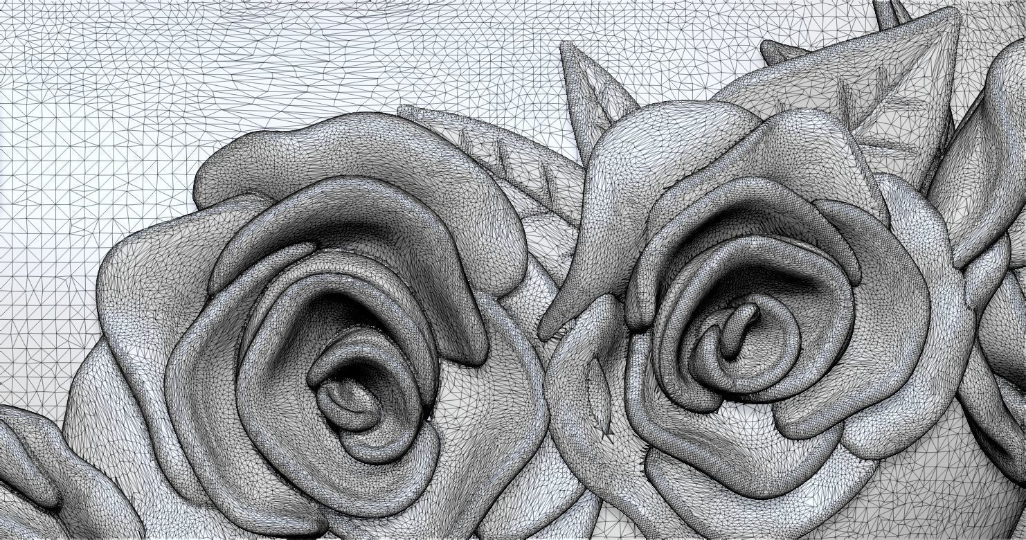 Three Sacred Hearts 3D print model 3D print model_2