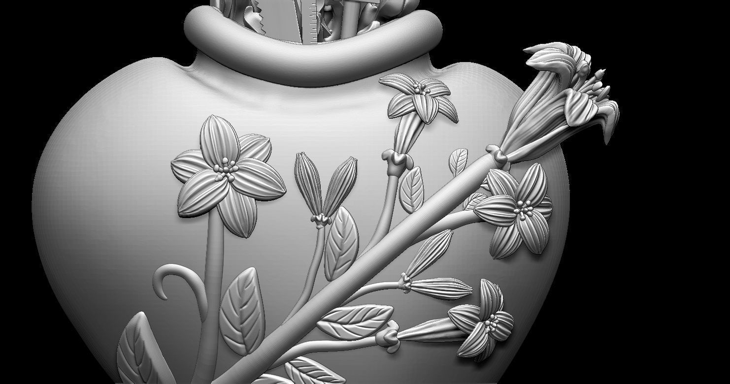 Three Sacred Hearts 3D print model 3D print model_38