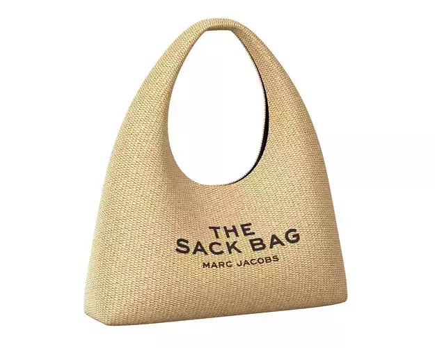 Marc Jacobs Sack Tote Raffia Bag 
