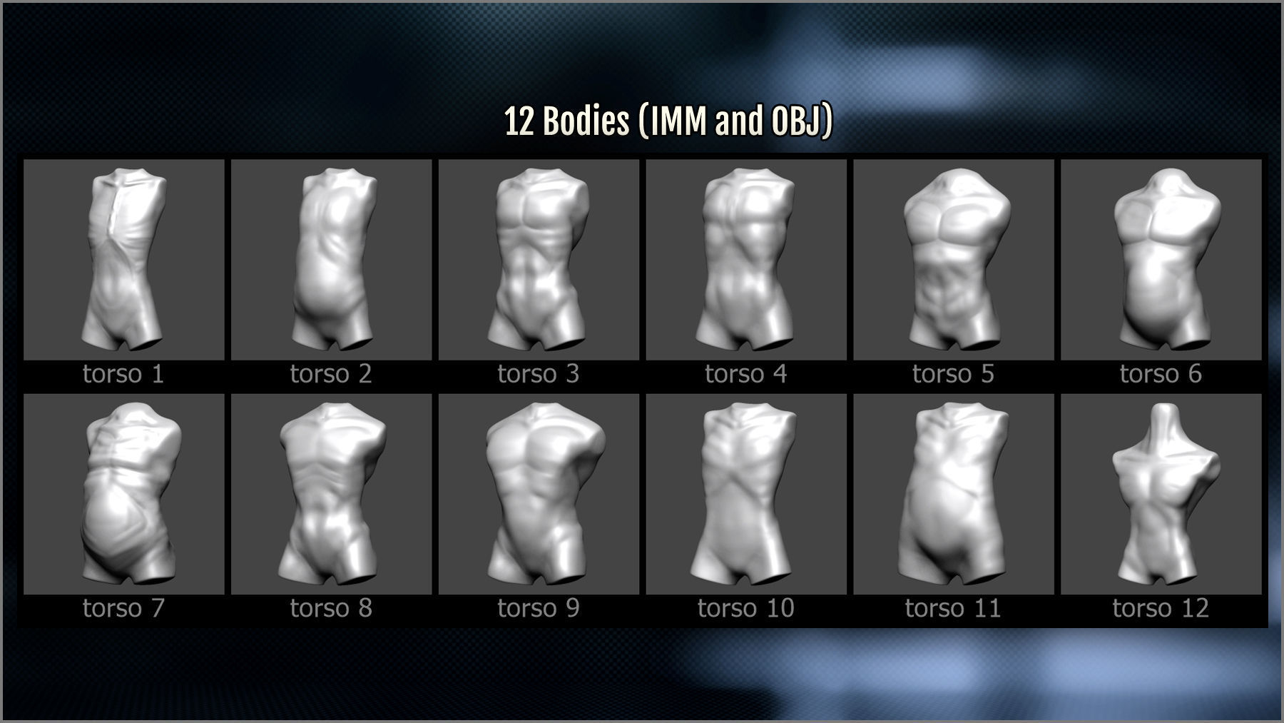 Alien Maker 130 ZBrush IMM and VDM brushes   3D model_4