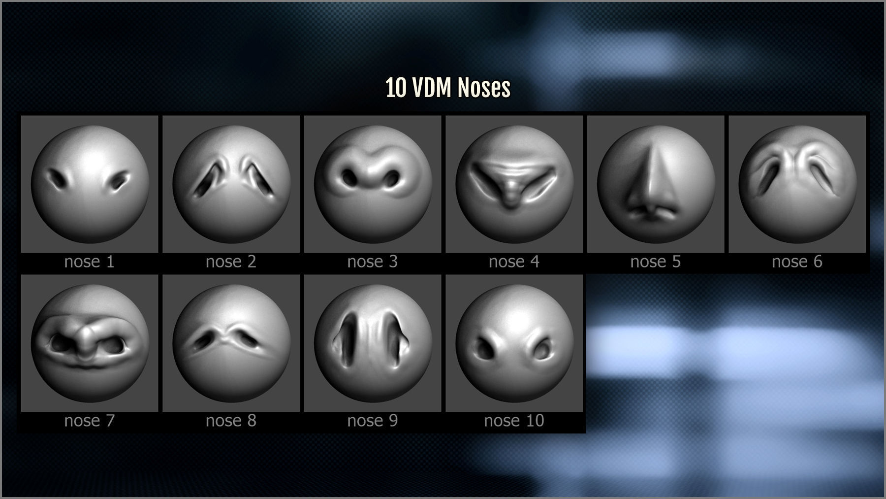 Alien Maker 130 ZBrush IMM and VDM brushes   3D model_6