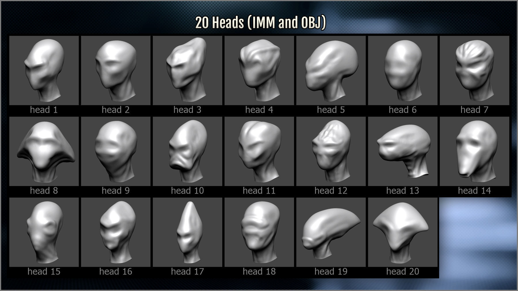 Alien Maker 130 ZBrush IMM and VDM brushes   3D model_3
