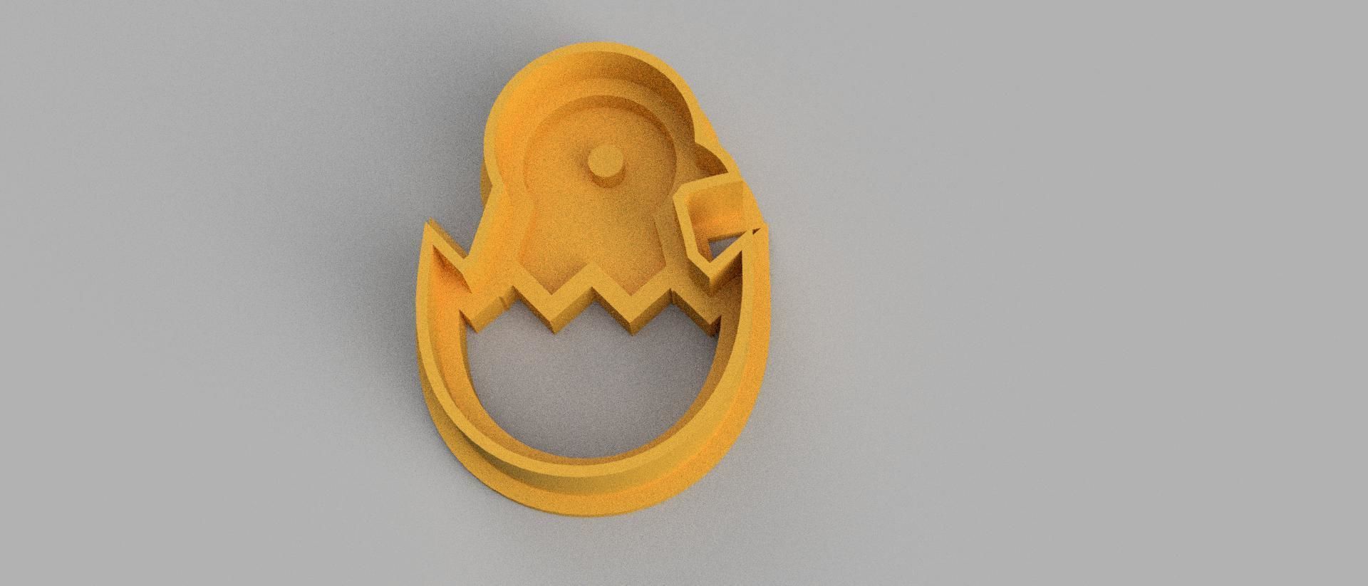 SET 5 COOKIE CUTTER 3D print model chess chick chinese 3D print model_2