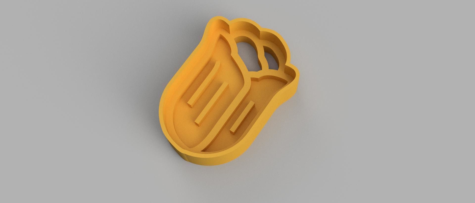 SET 5 COOKIE CUTTER 3D print model chess chick chinese 3D print model_4