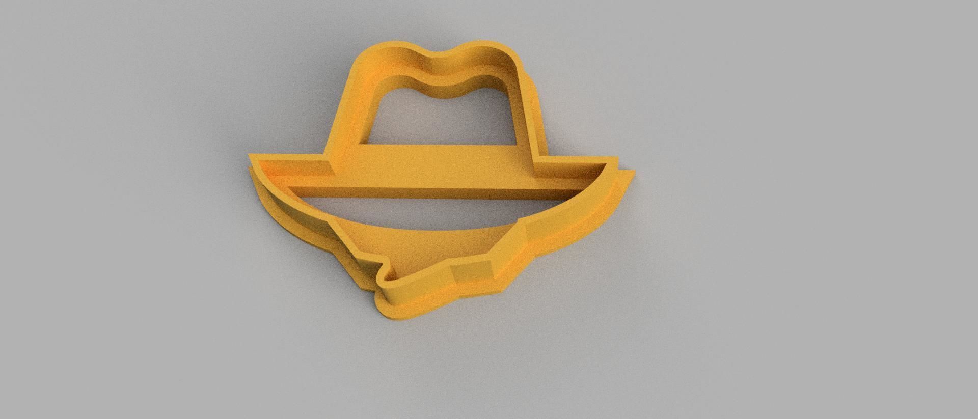 SET 5 COOKIE CUTTER 3D print model control corn cow detective 3D print model_4