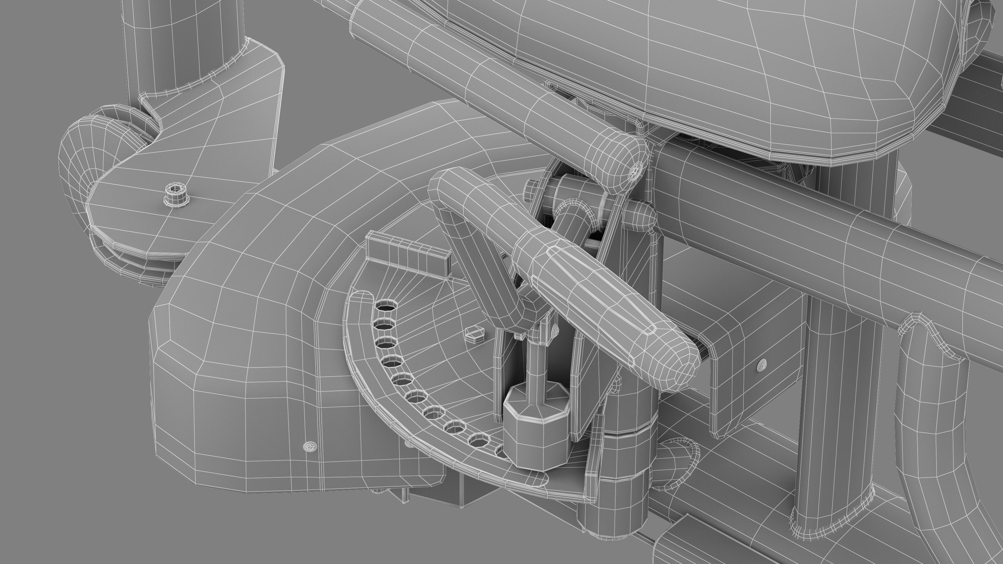 Technogym Selection 700 - Dual Add-Abductor 3D model_13