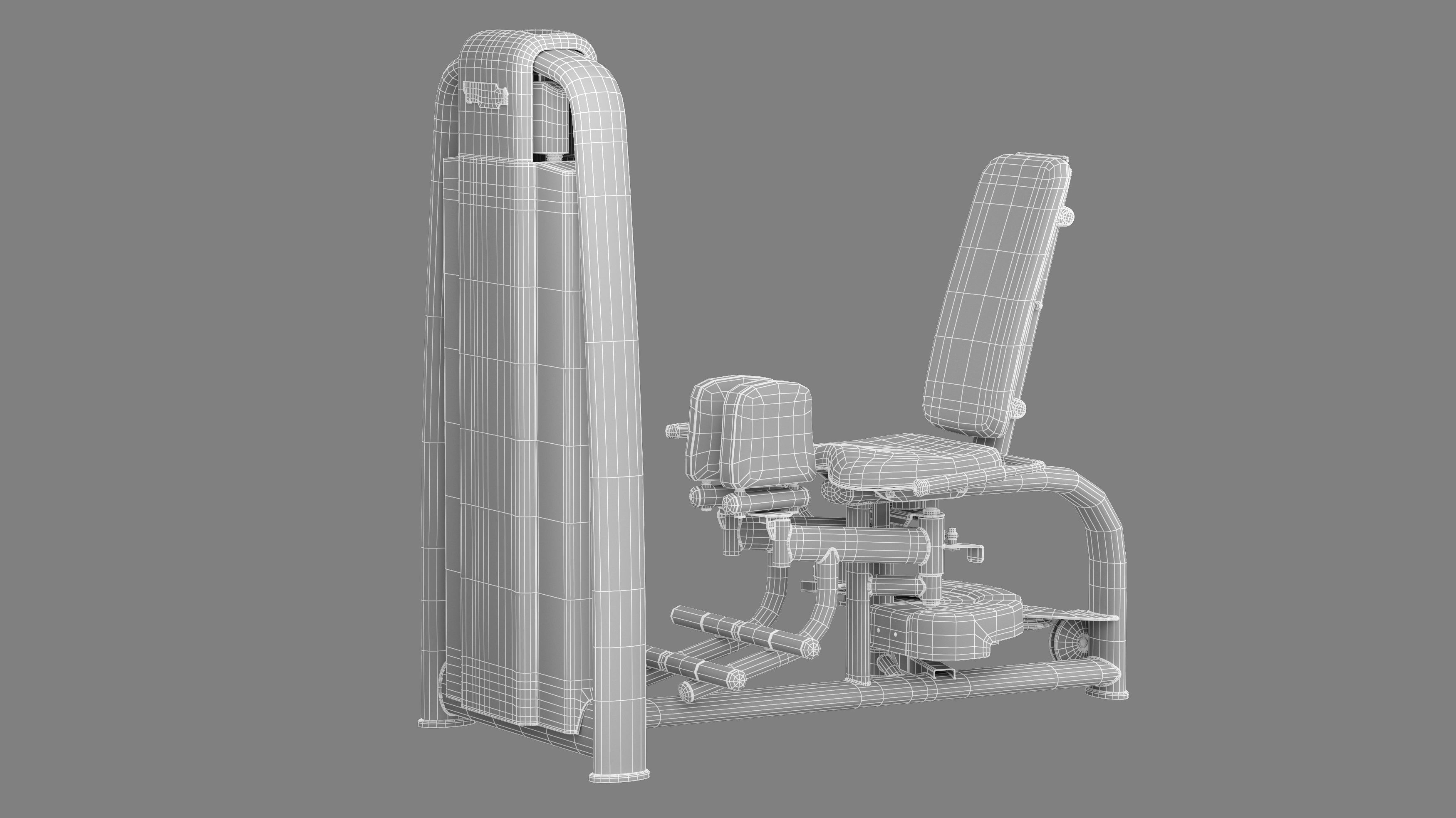 Technogym Selection 700 - Dual Add-Abductor 3D model_10