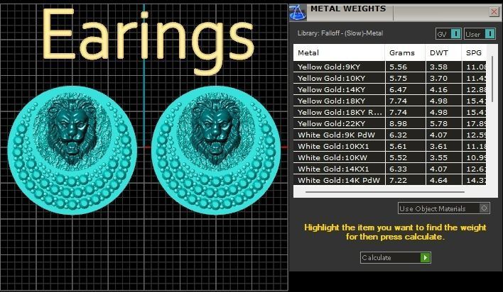 half set lion 3D print model_18