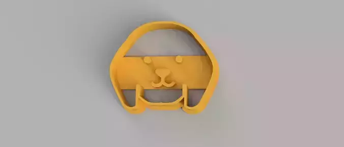 SET 5 COOKIE CUTTER 3D print model healt grave hand dog grandma