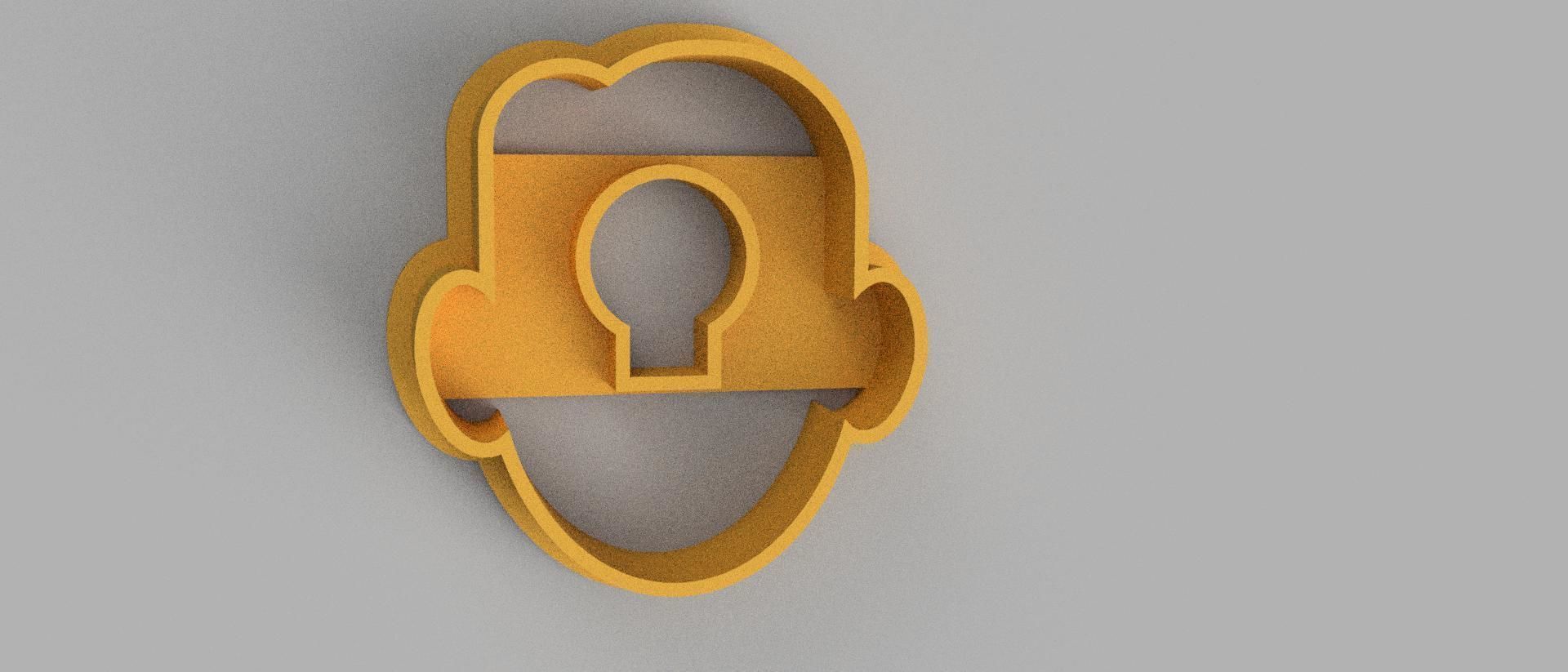 SET 5 COOKIE CUTTER 3D print model people ice-cream indian 3D print model_2