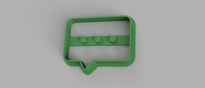 SET 5 COOKIE CUTTER 3D print model message mouse movie mummy 3D print model