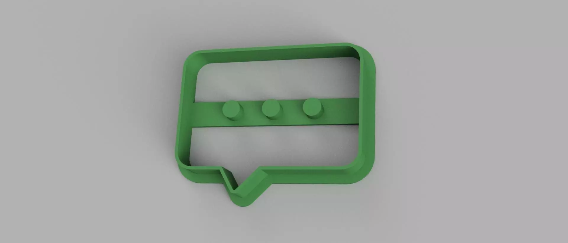SET 5 COOKIE CUTTER 3D print model message mouse movie mummy 3D print model