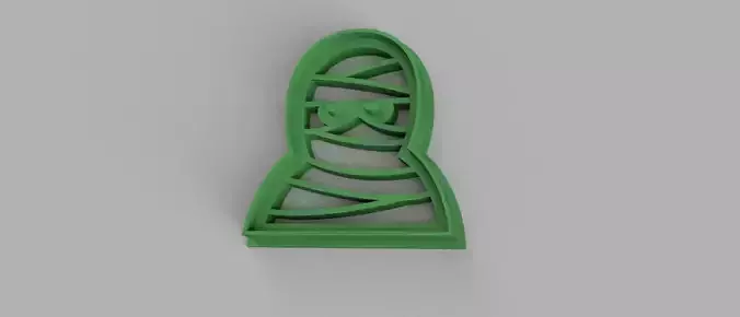 SET 5 COOKIE CUTTER 3D print model bell oil-tycoon nuclear mummy