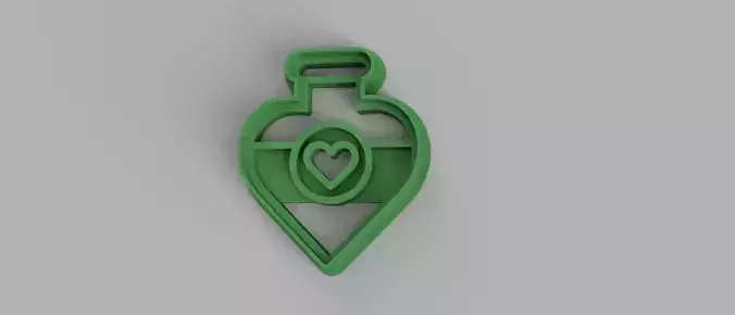 SET 5 COOKIE CUTTER 3D print model potion praise
