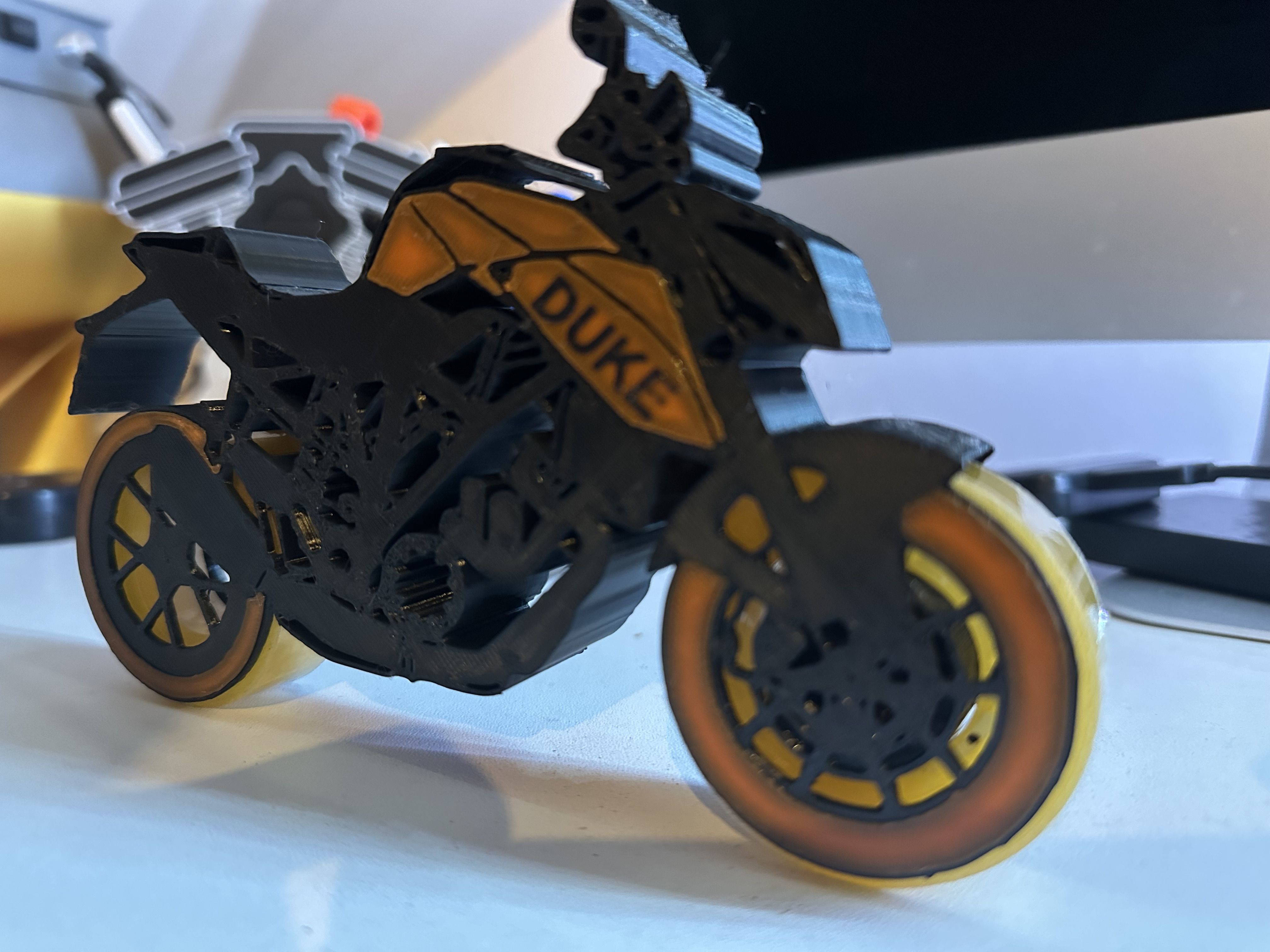 ktm duke 3D print model_3
