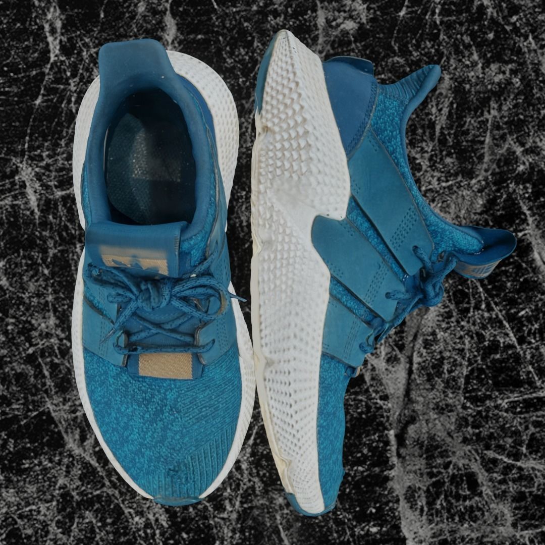 ADIDAS PROPHERE 3D SHOES - AQUA WHITE 3D model_2