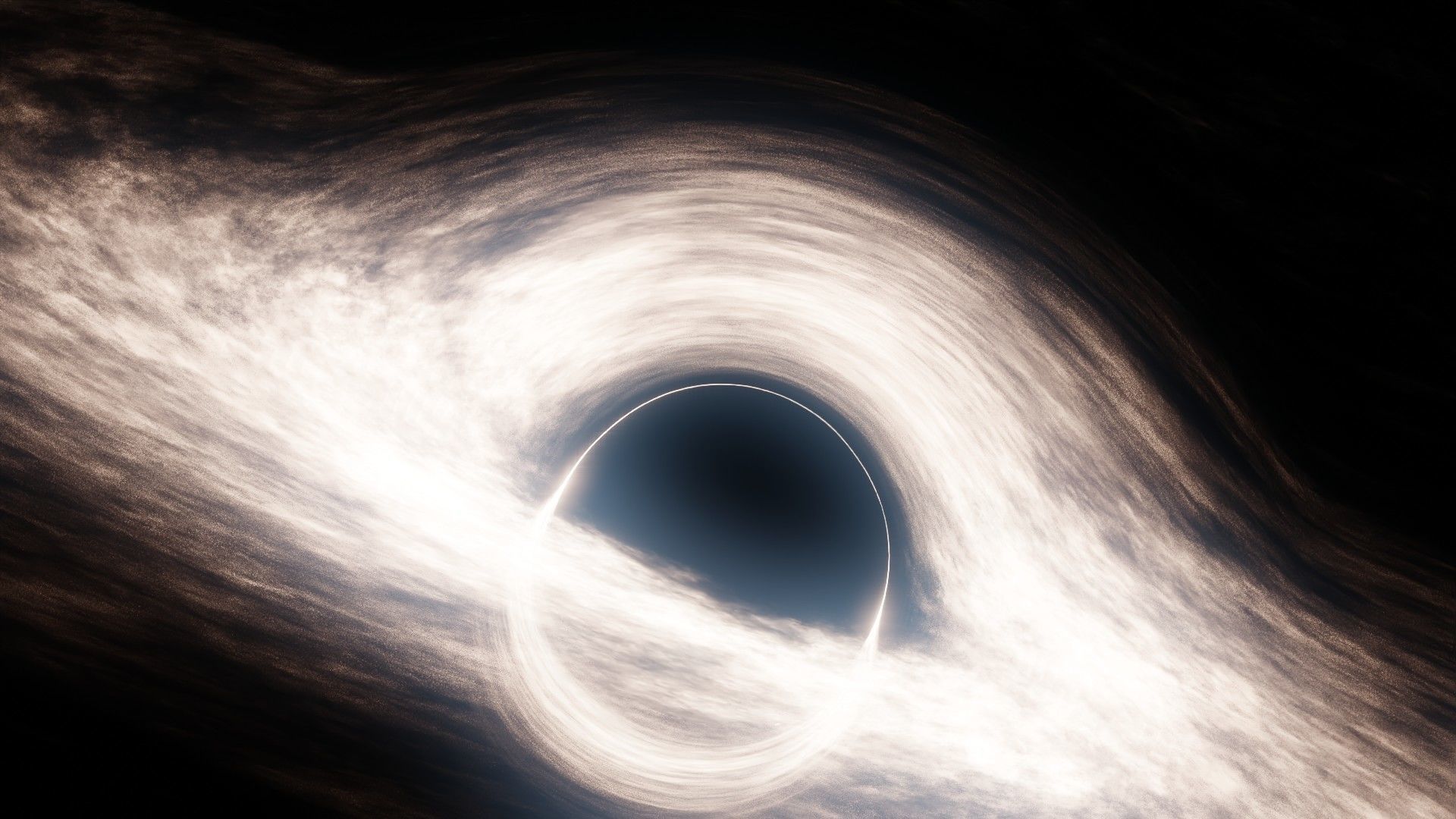 Black hole Interstellar  3D model_3
