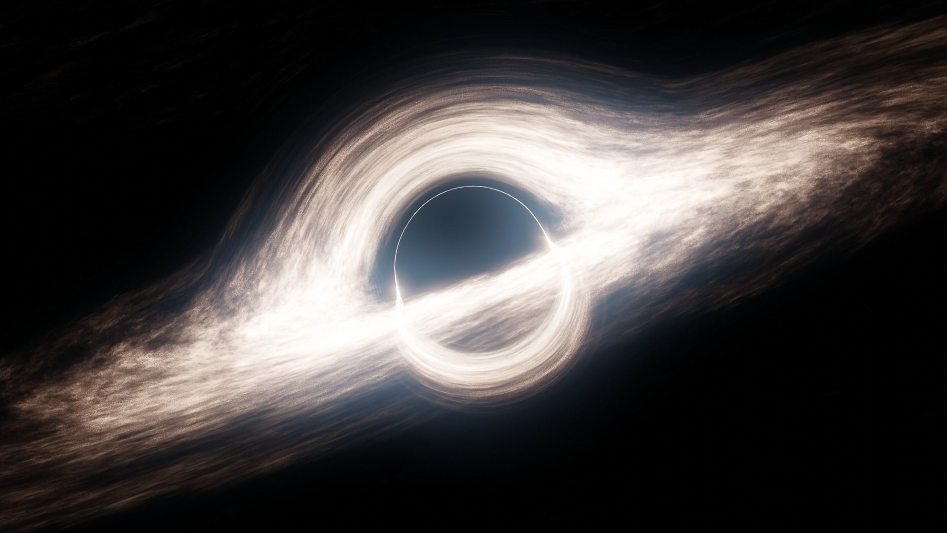Black hole Interstellar  3D model_2
