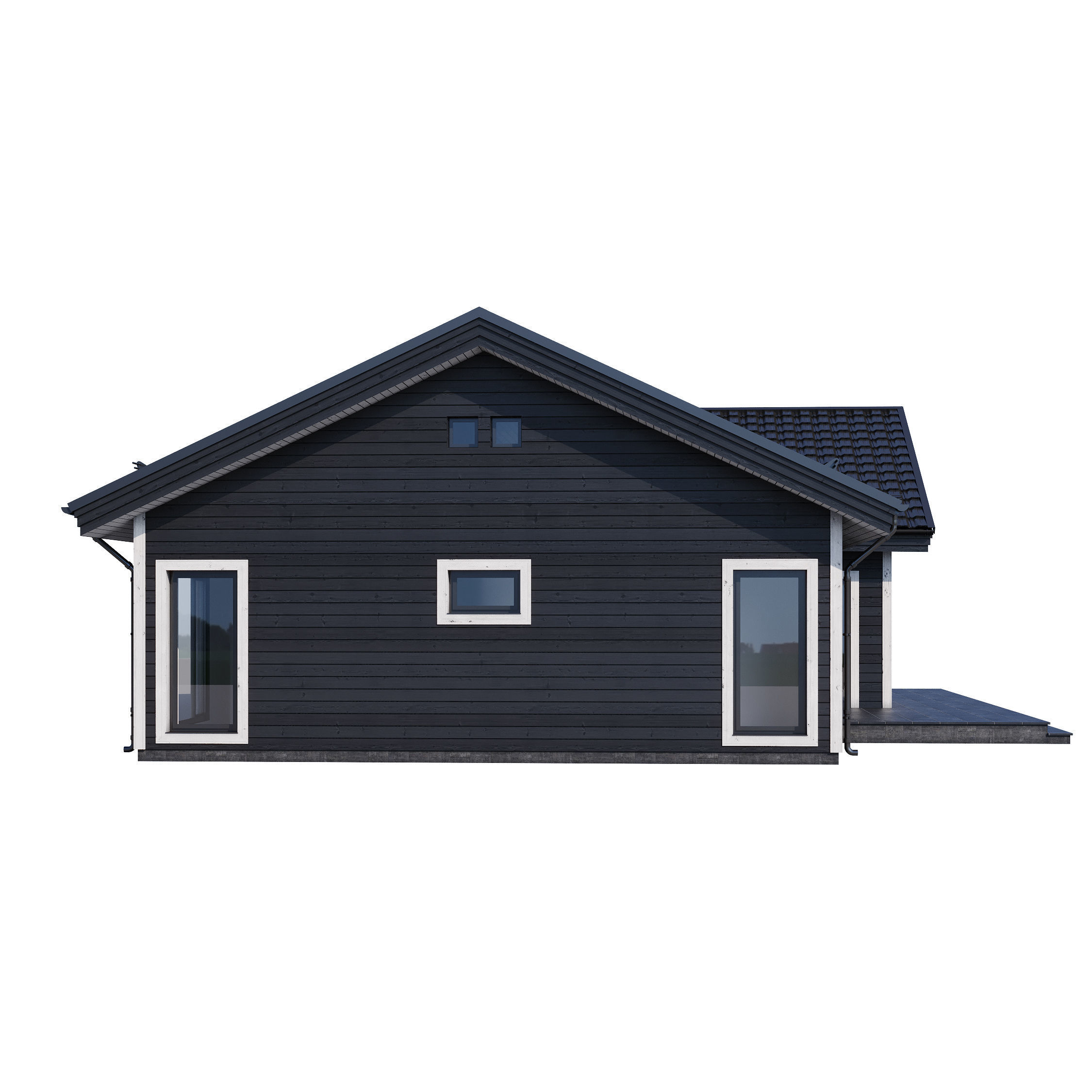 Modern house v81 3D model_14