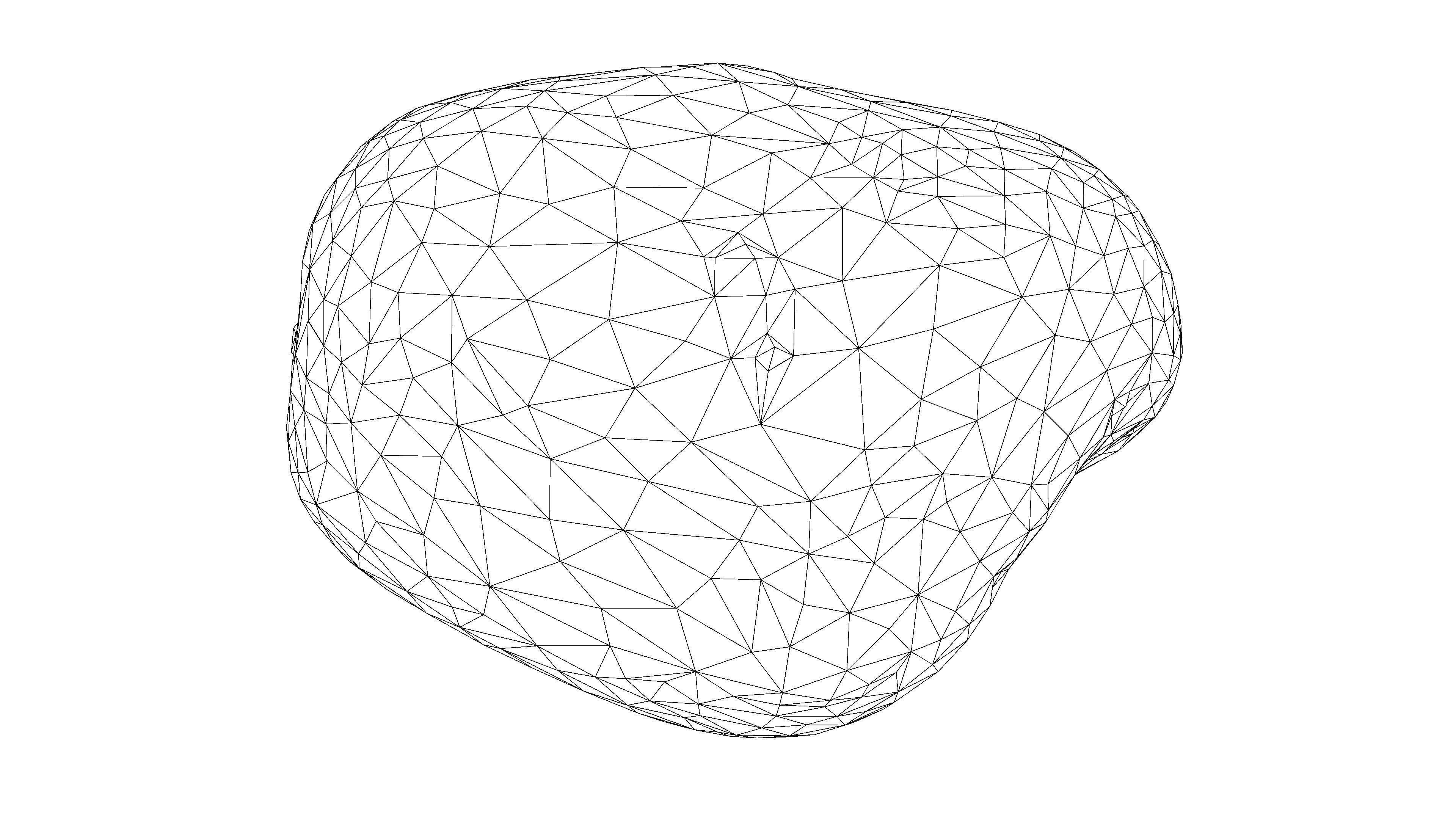 Photorealistic 3D scan of potato Low-poly 3D model_14