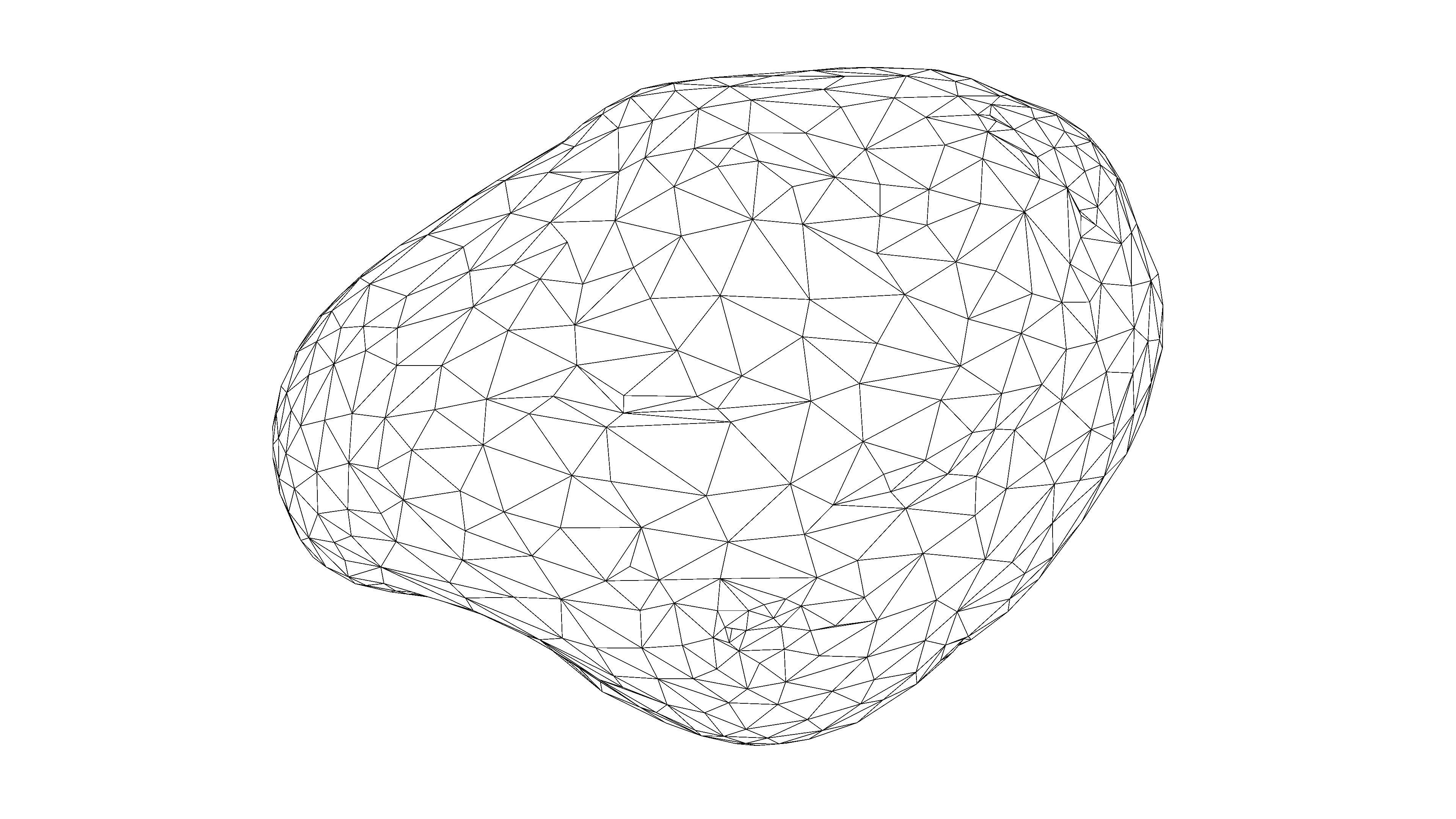 Photorealistic 3D scan of potato Low-poly 3D model_15